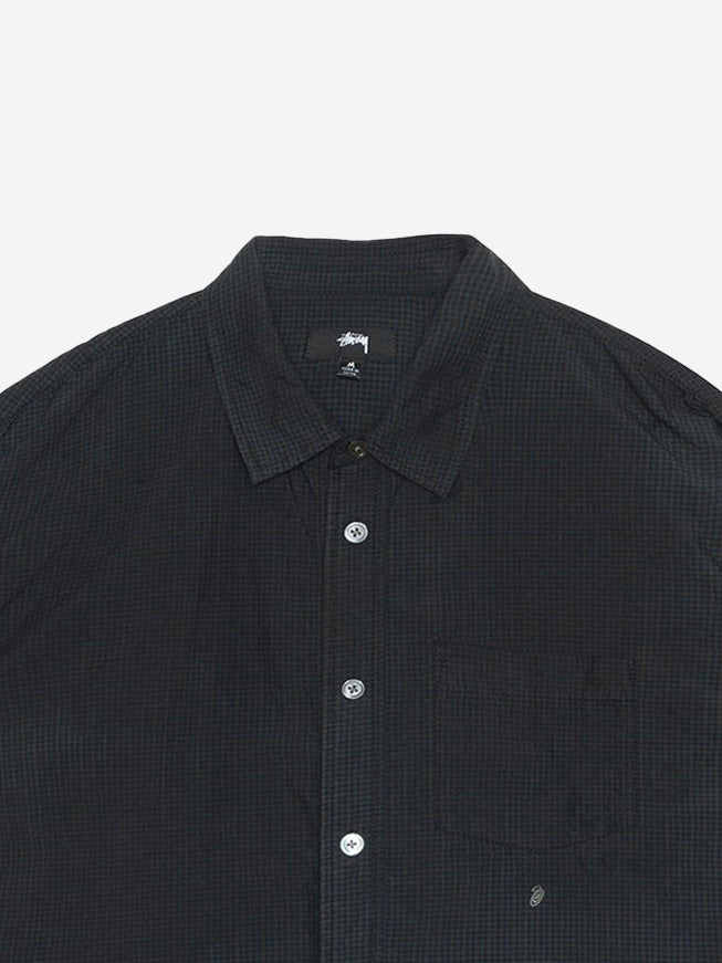 Stussy Classic Long Sleeve Sprayed - Blue – Goodhood