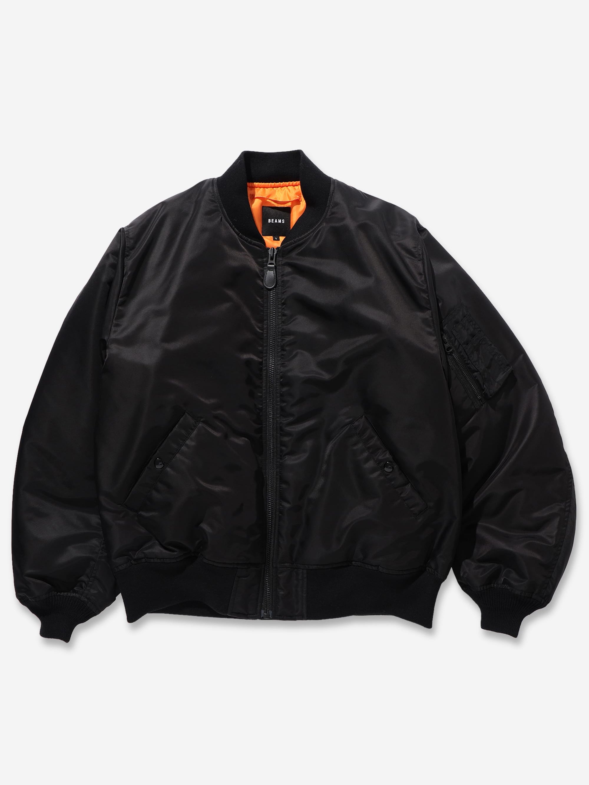 SALE BEAMS ブラック MA-1 フライトジャケット Beams MA1 D-Type Bomber Jacket - Black – Goodhood