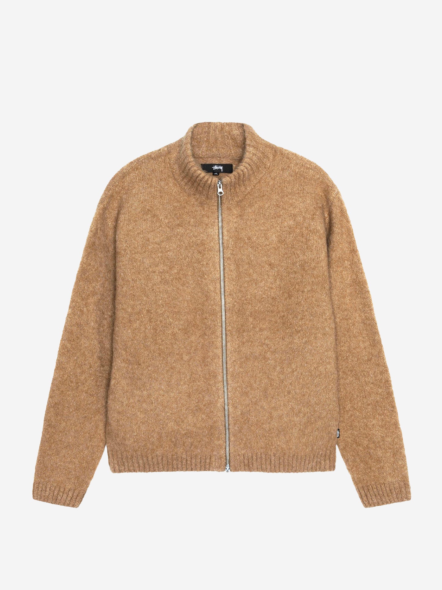 k*k様 stussy ドライバーズニットジャケット XLサイズ キャメル Stussy Brushed Mock Full Zip Sweater - Camel – Goodhood