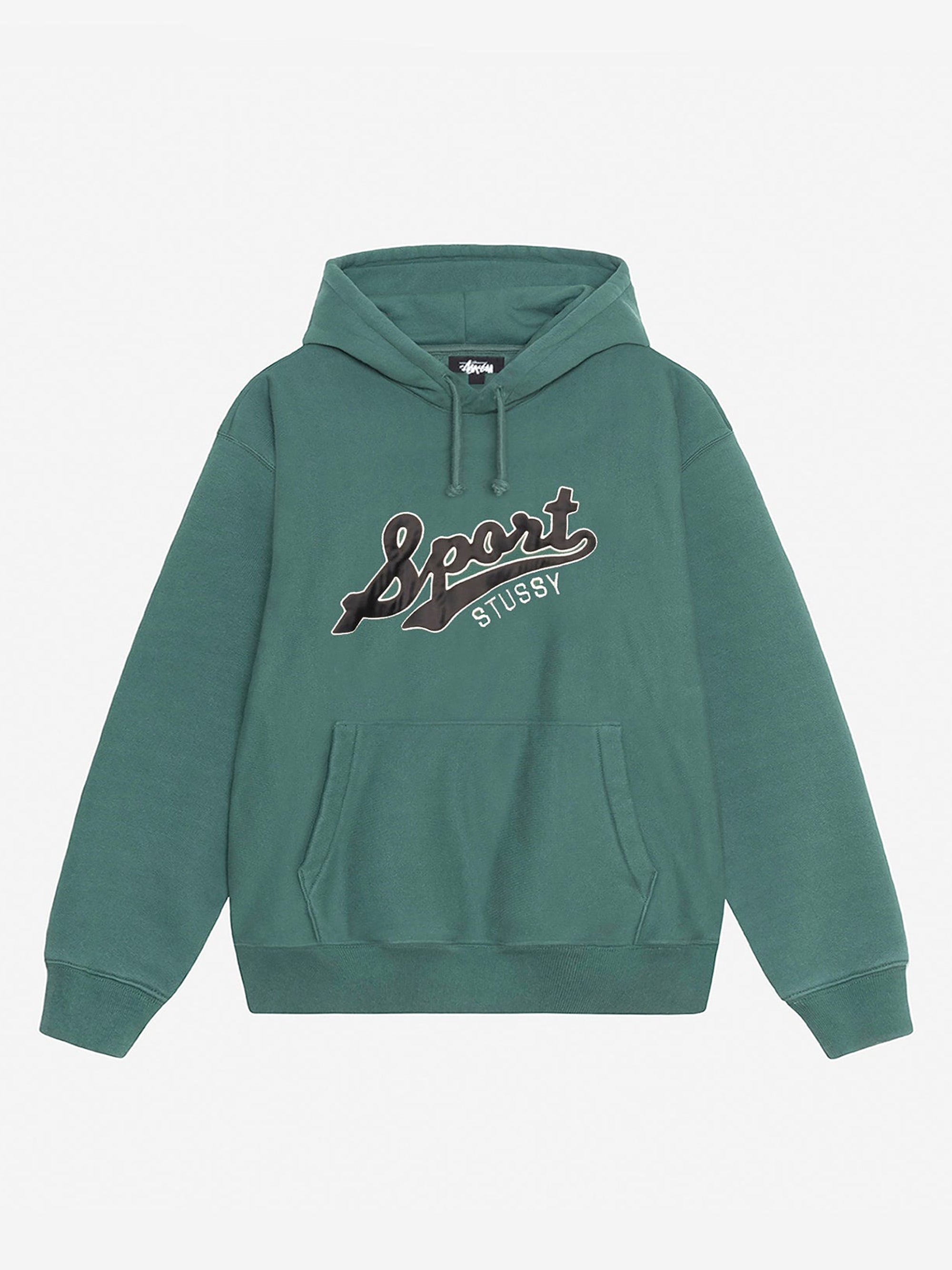 Stussy Satin Patch Oversized Hood Green – Goodhood