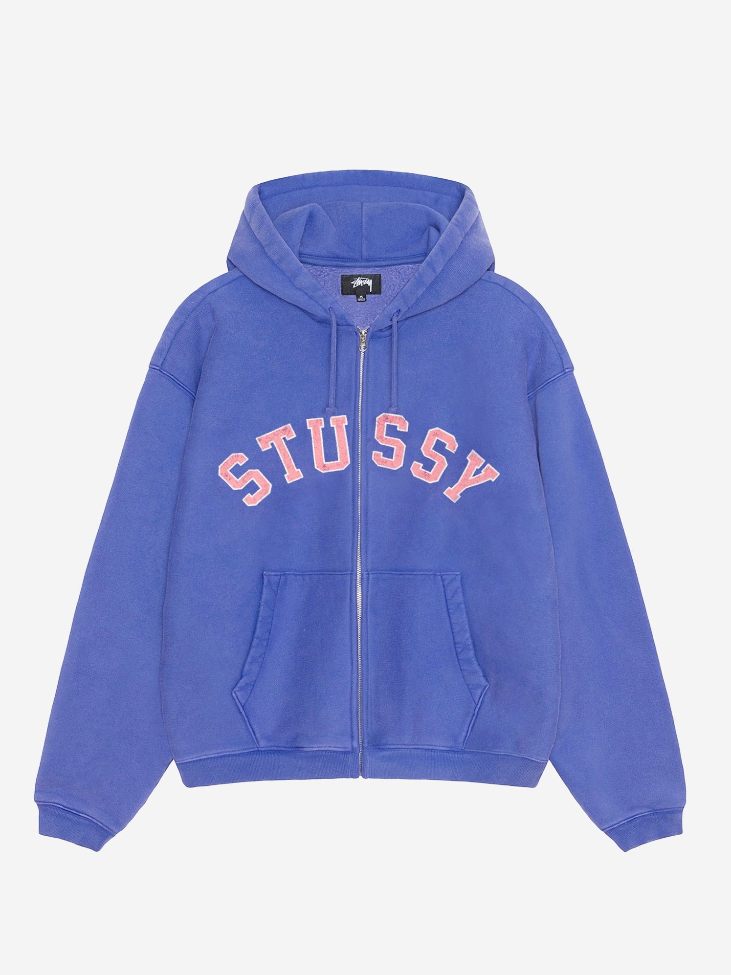 Stussy Graphic Zip Hood Purple – Goodhood