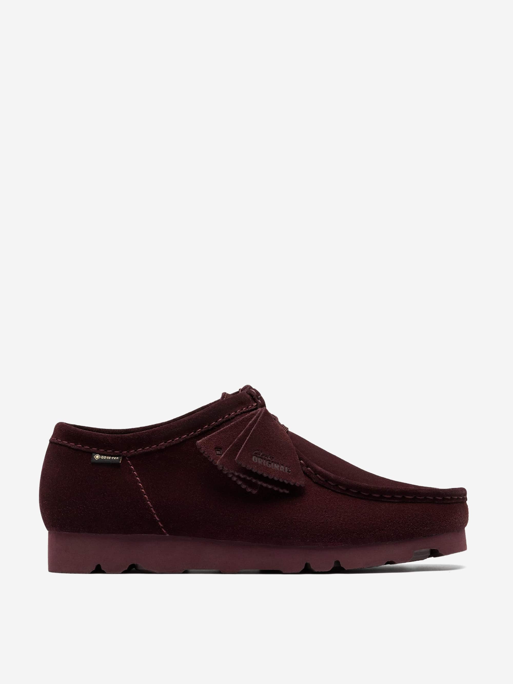 Clarks Originals Wallabee GTX - Purple Grape Suede – Goodhood