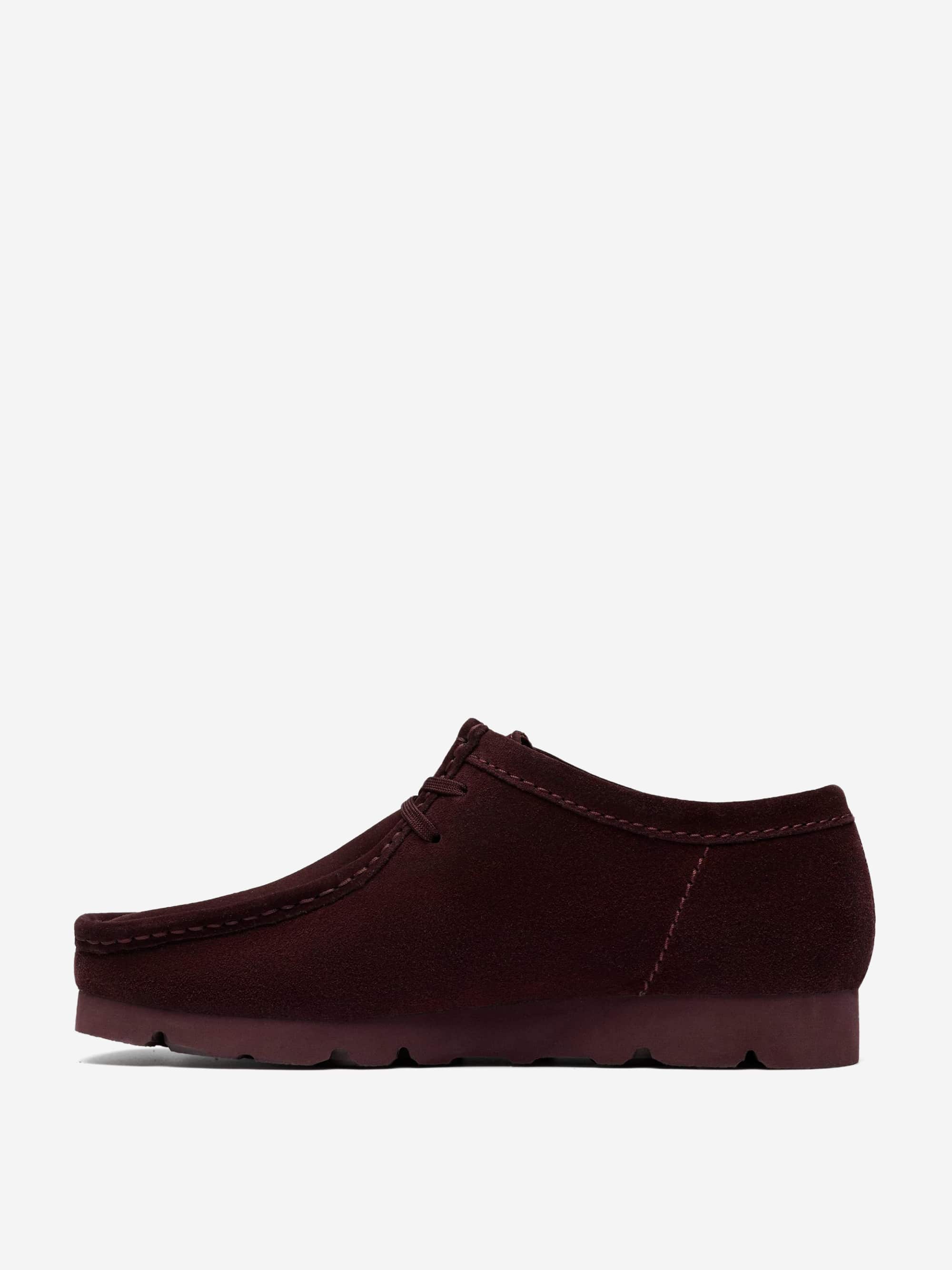 Clarks Originals Wallabee GTX - Purple Grape Suede – Goodhood