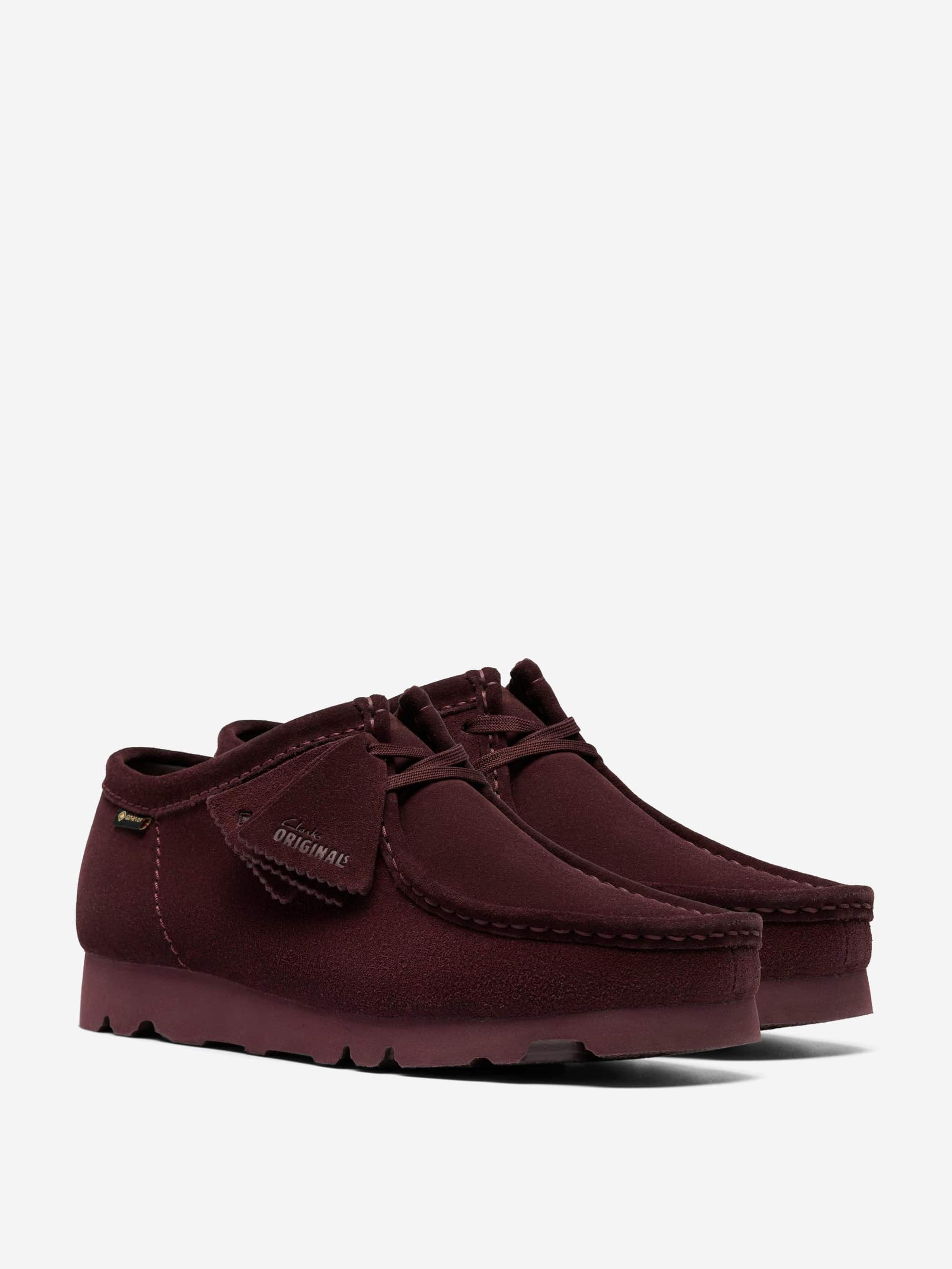 Clarks Originals Wallabee GTX - Purple Grape Suede – Goodhood