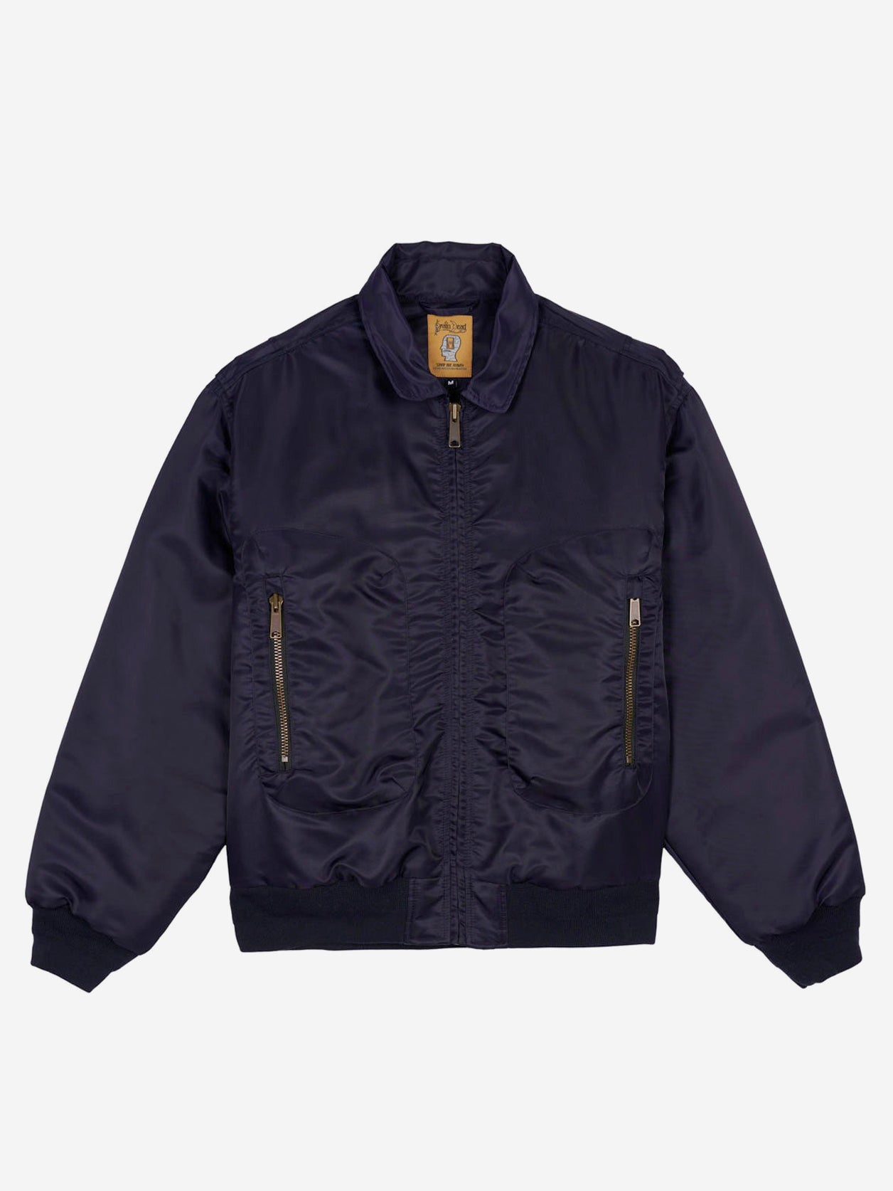 Brain Dead 3D Flight Jacket - Navy – Goodhood