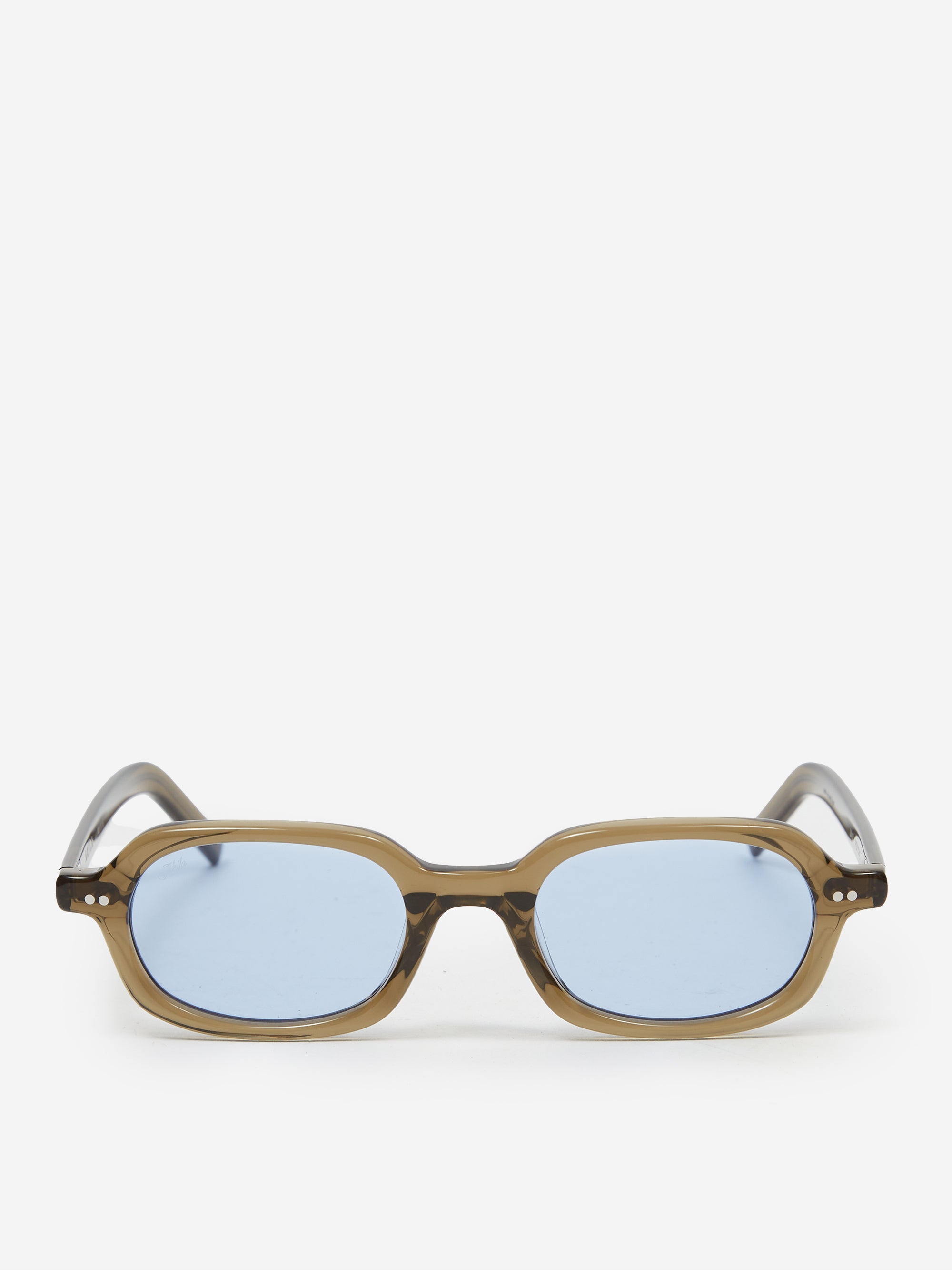 AKILA Psyche Sunglasses - Olive Green/Sky Blue – Goodhood