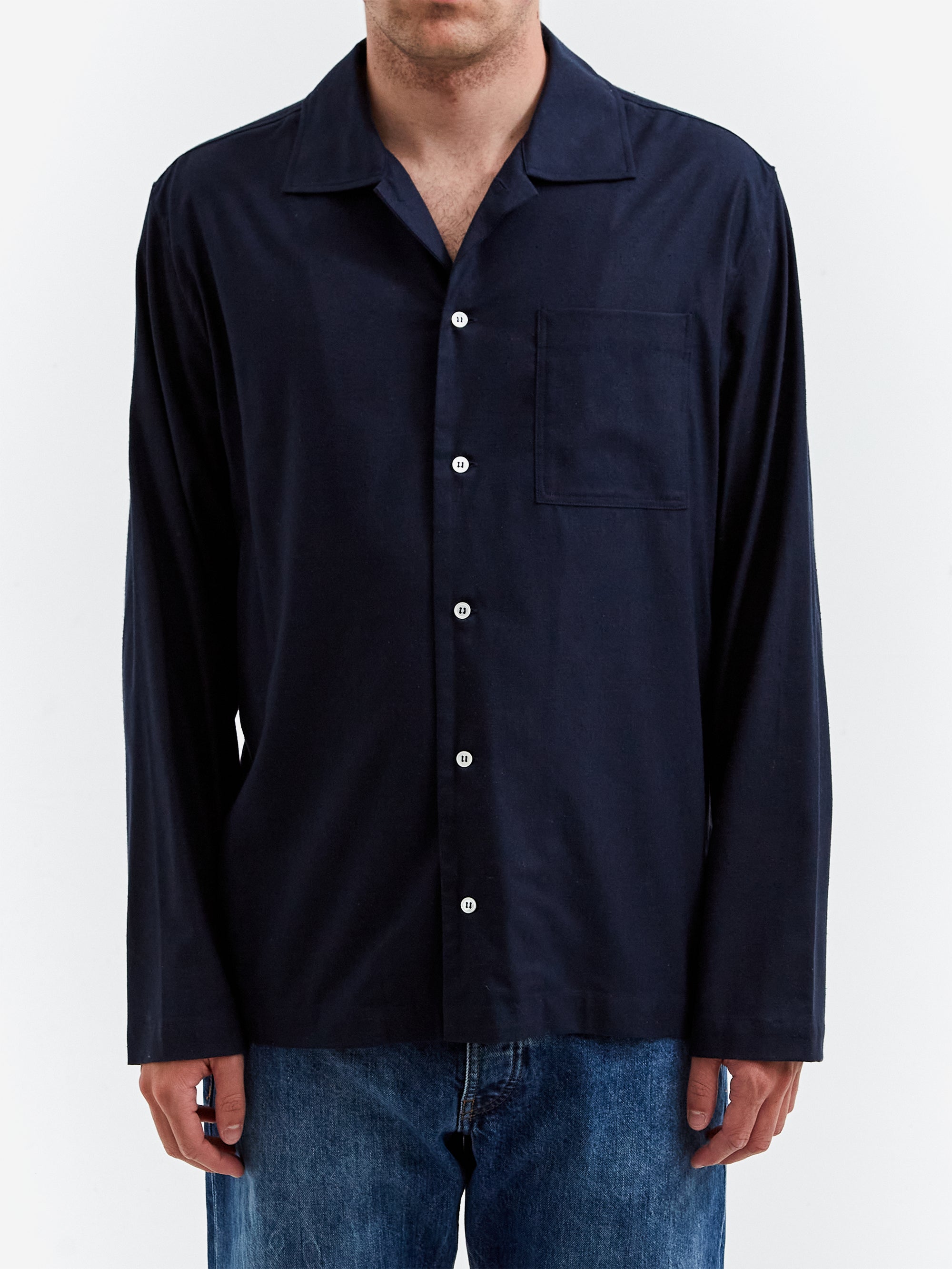 ANOTHER ASPECT ANOTHER Shirt 2.1 - Night Sky Navy, view 2