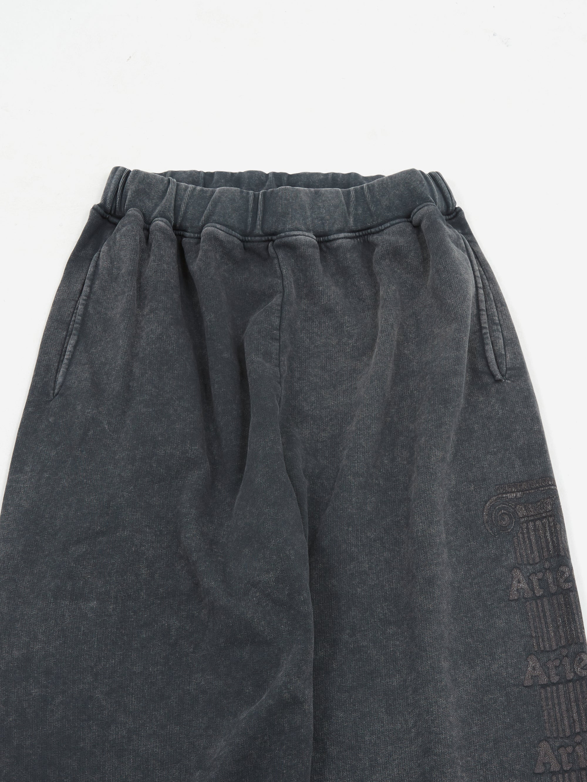 Aries Aged Ancient Column Sweatpant - Black – Goodhood