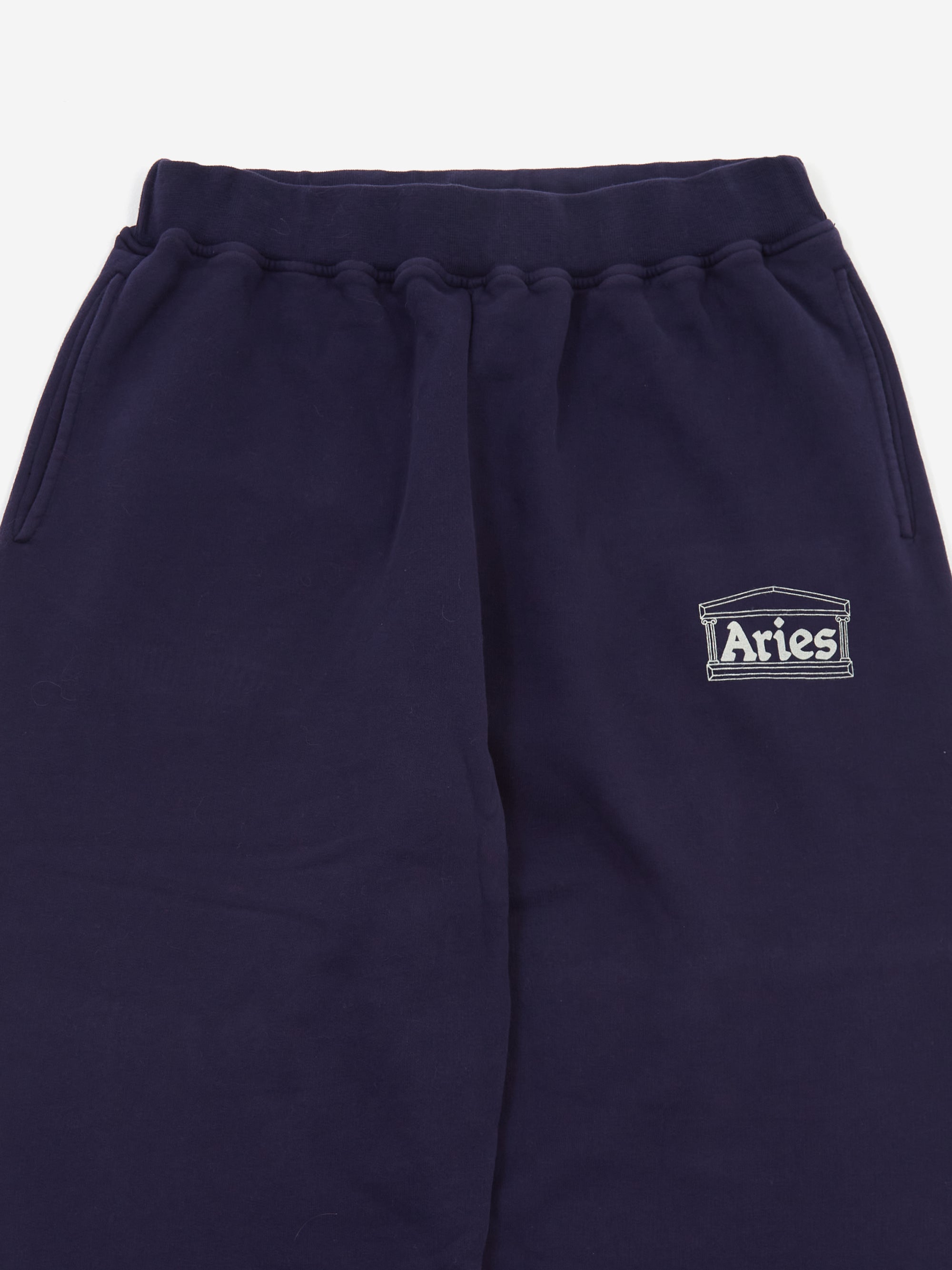 Aries Mini Temple Sweatpant - Navy – Goodhood