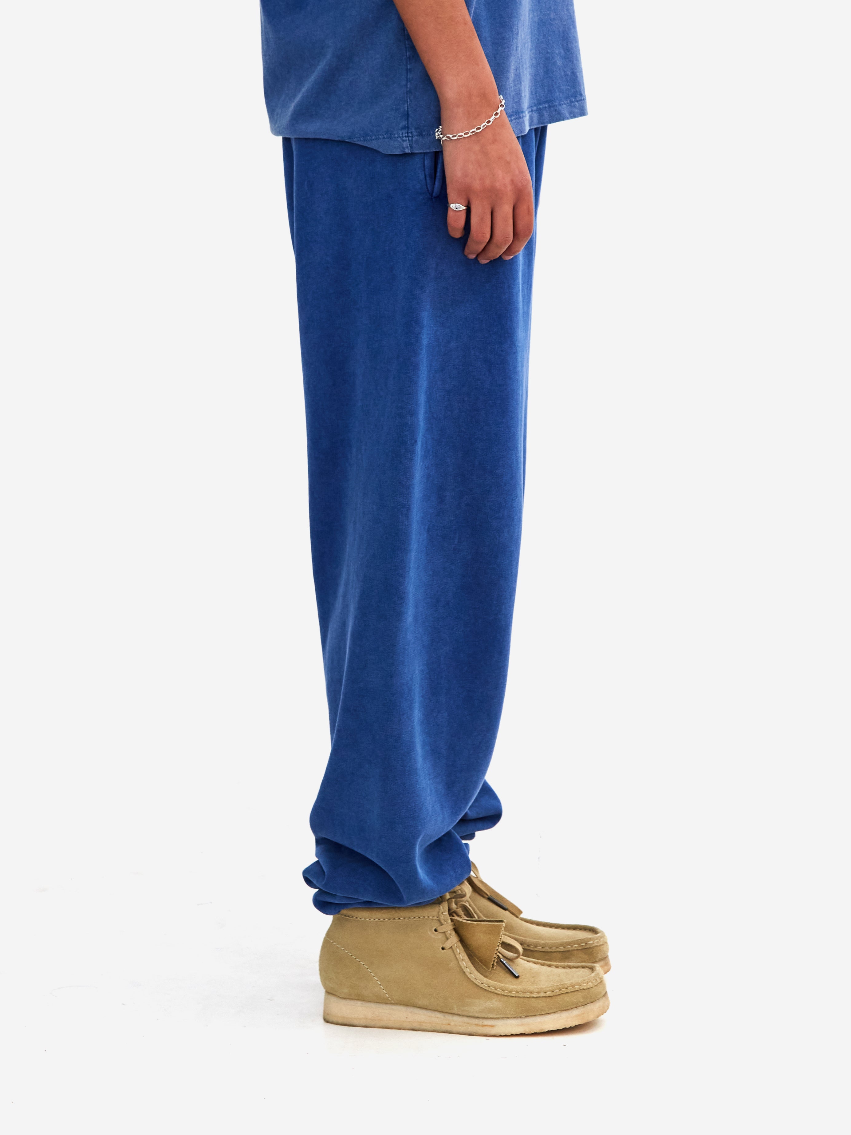 Aries Aged Ancient Column Sweatpant - Blue, view 2