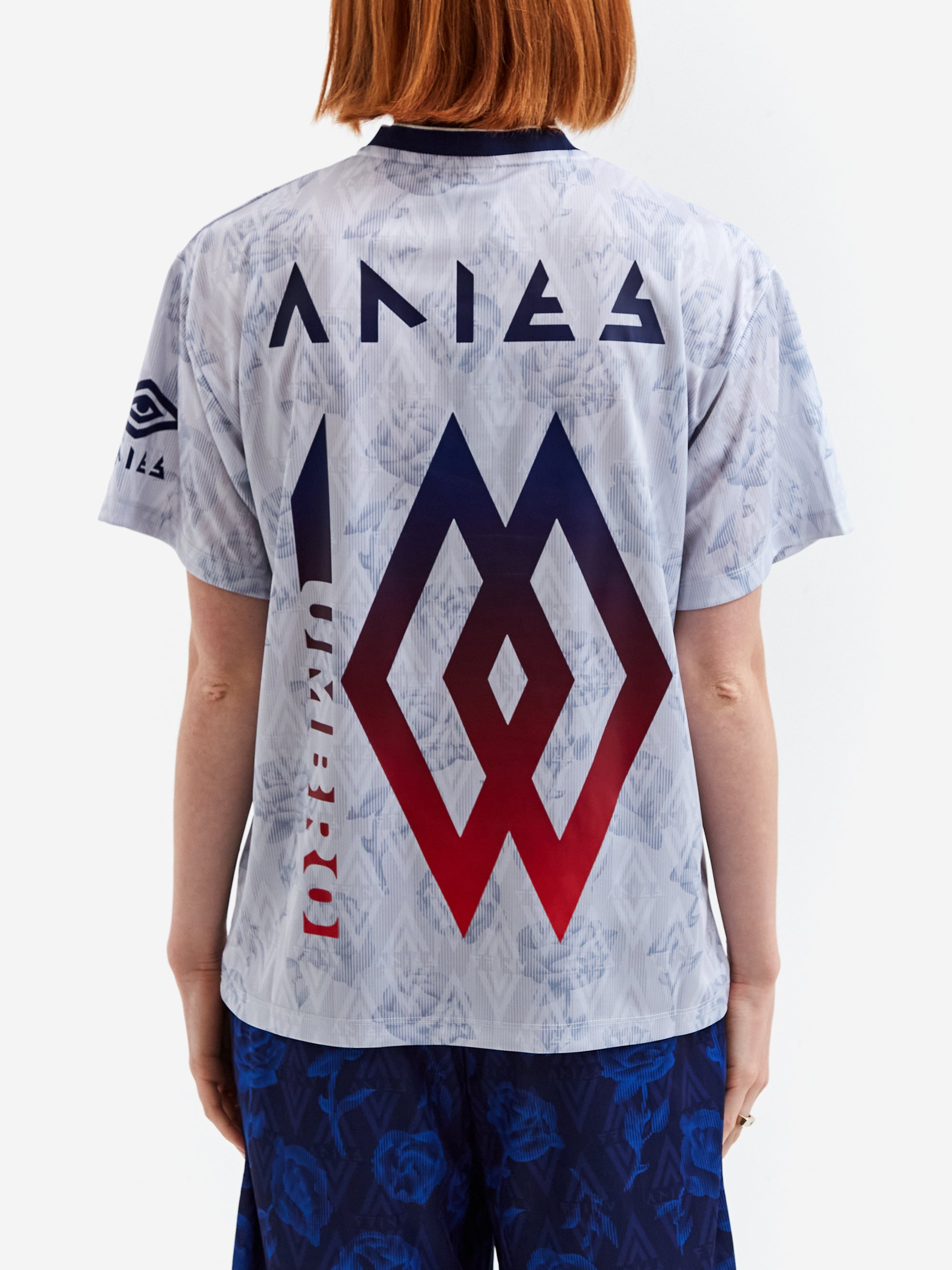 Aries x Umbro White Roses SS Football Jersey W - White – Goodhood