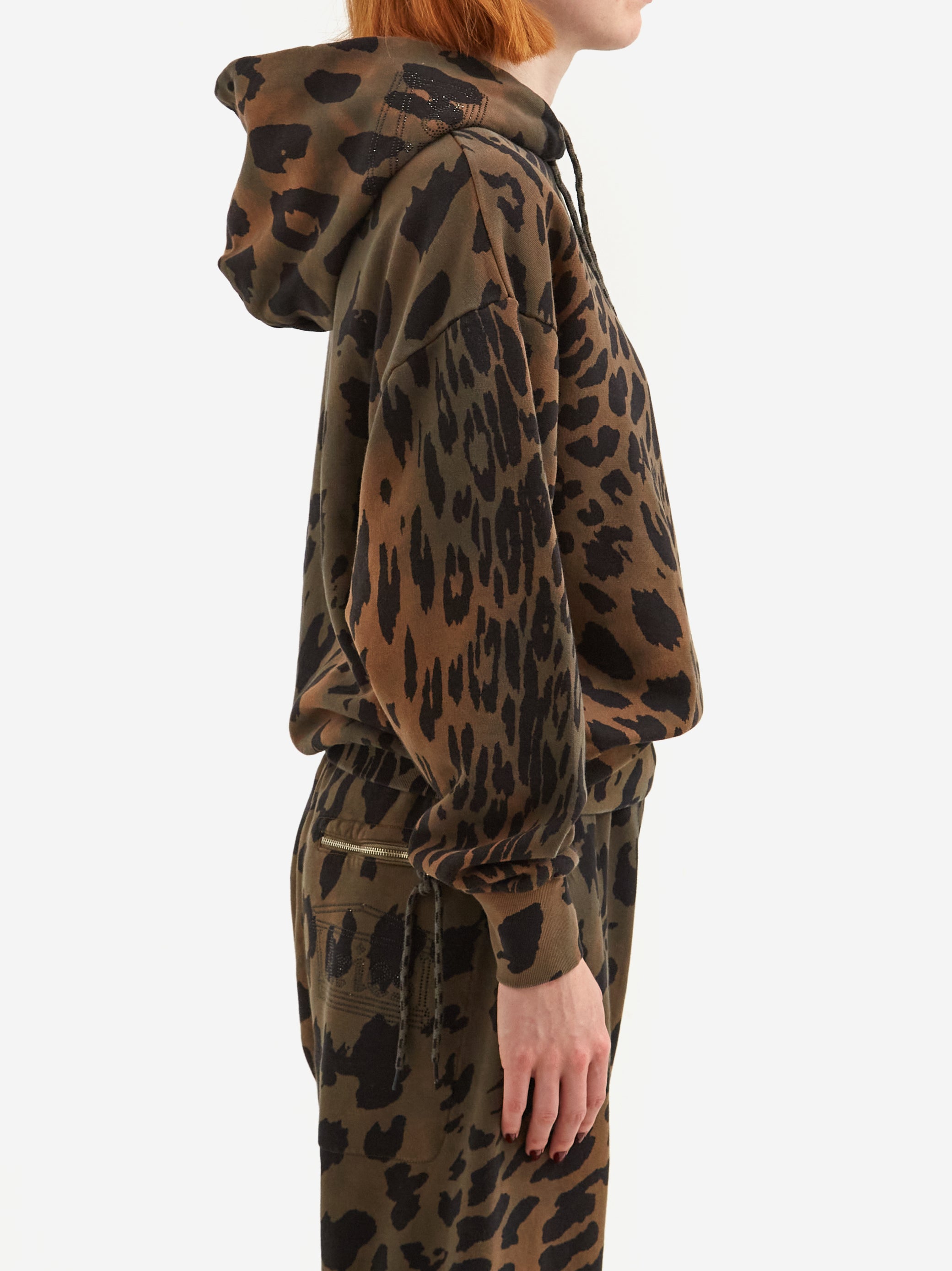 Aries Leopard Tie Dye Hoodie - Multi – Goodhood