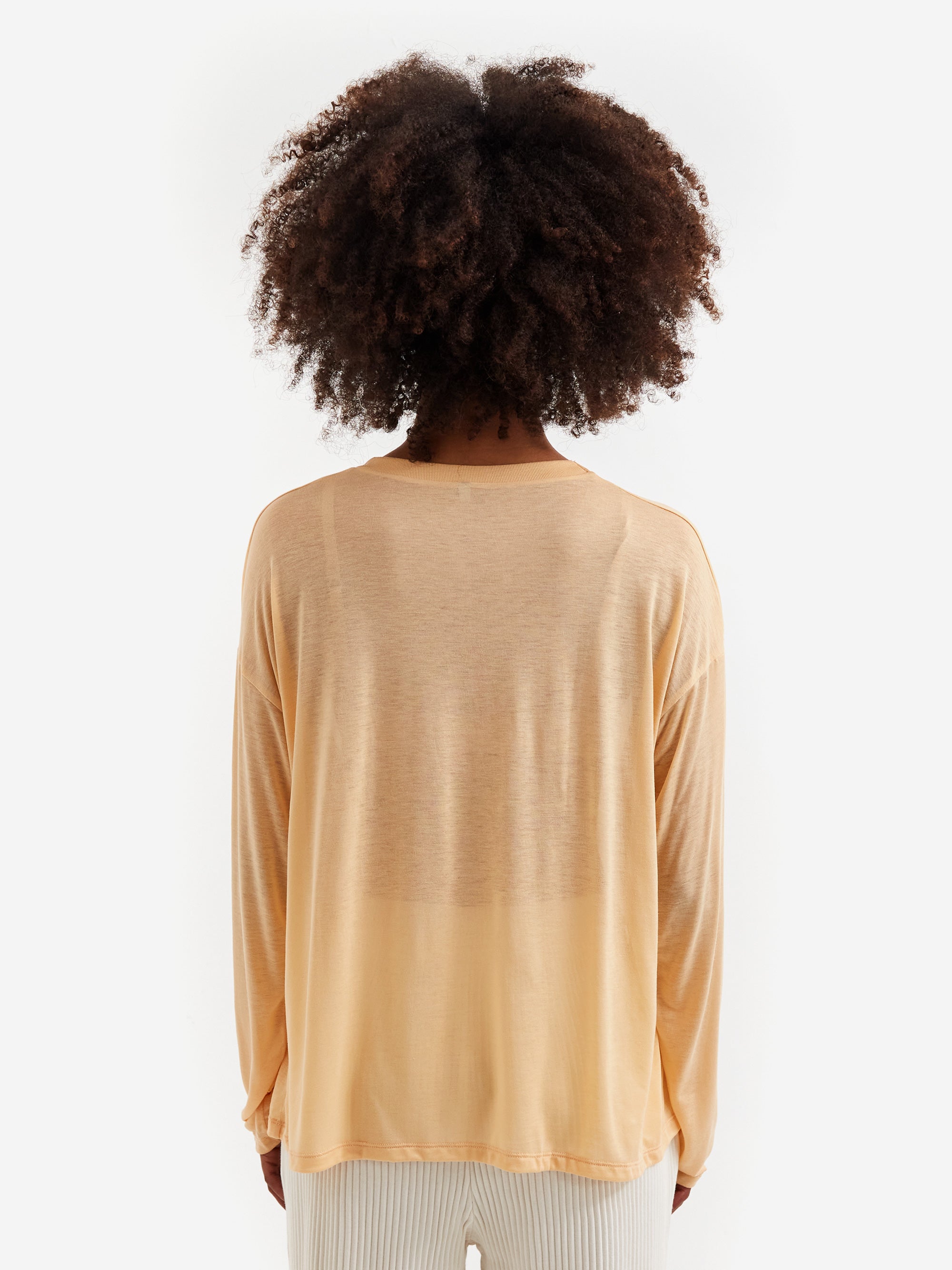 Baserange Loose Long Sleeve T-Shirt - Daf Yellow – Goodhood