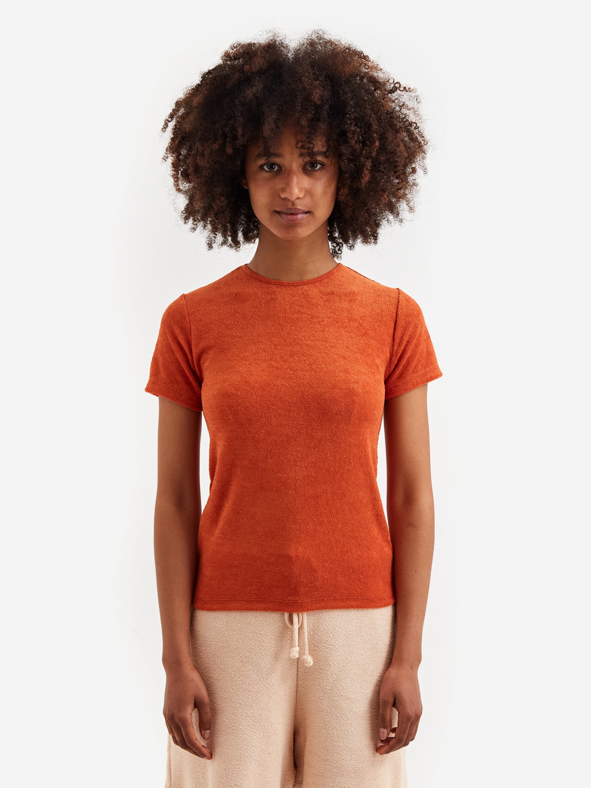 Baserange / omo tee Tala Orange - トップス