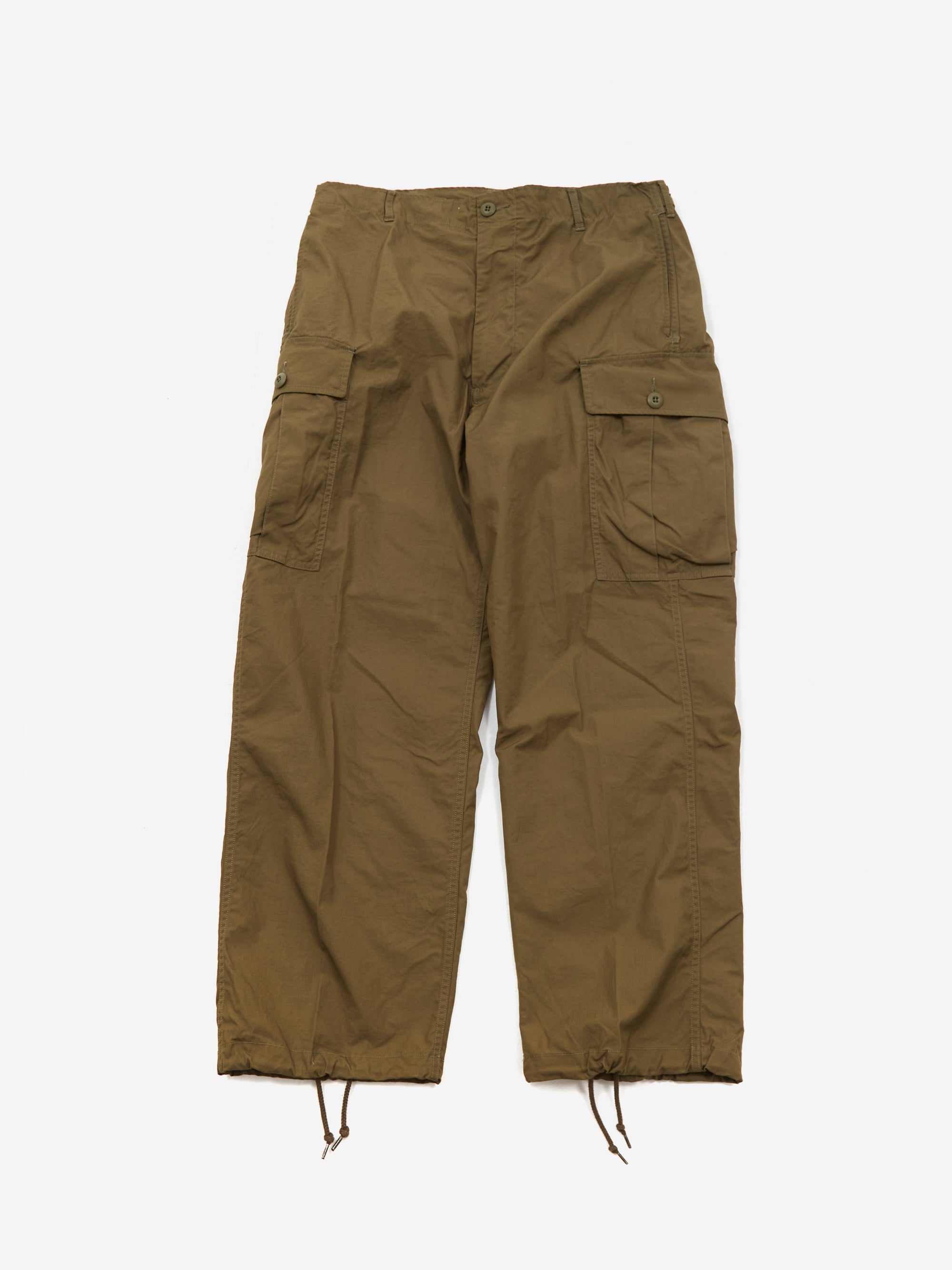 Beams Plus Mil 6 Pocket 80/3 Ripstop Trousers - Olive – Goodhood