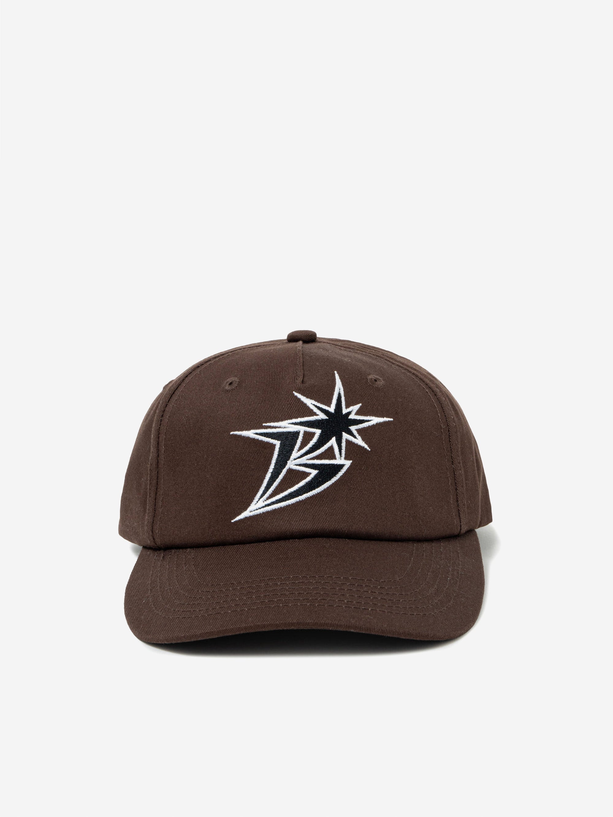 BOTT B Logo 5-Panel Cap brown ボット BoTT B Logo 5-Panel Cap - Brown – Goodhood