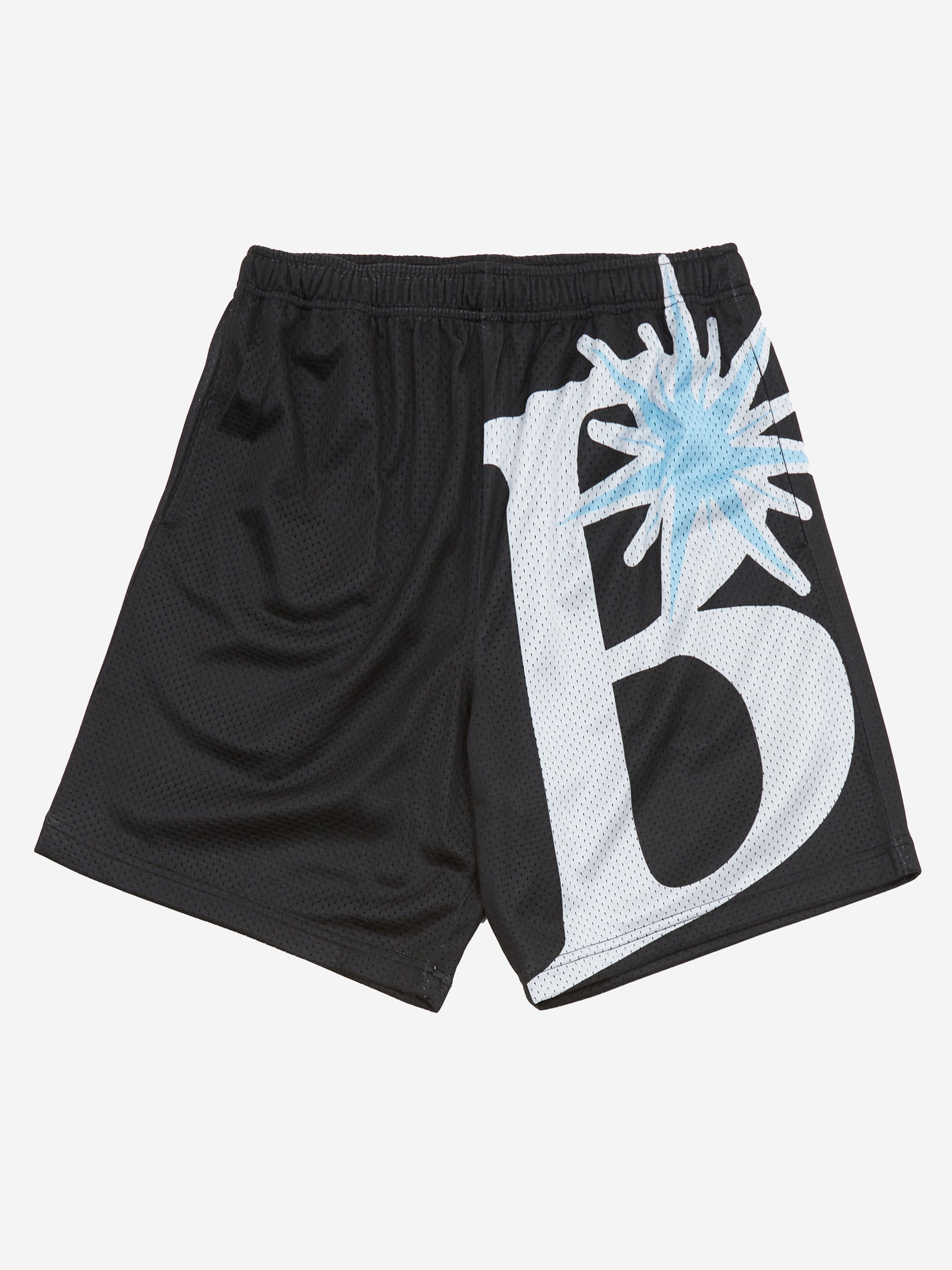 BoTT B Logo Mesh Short - Black – Goodhood
