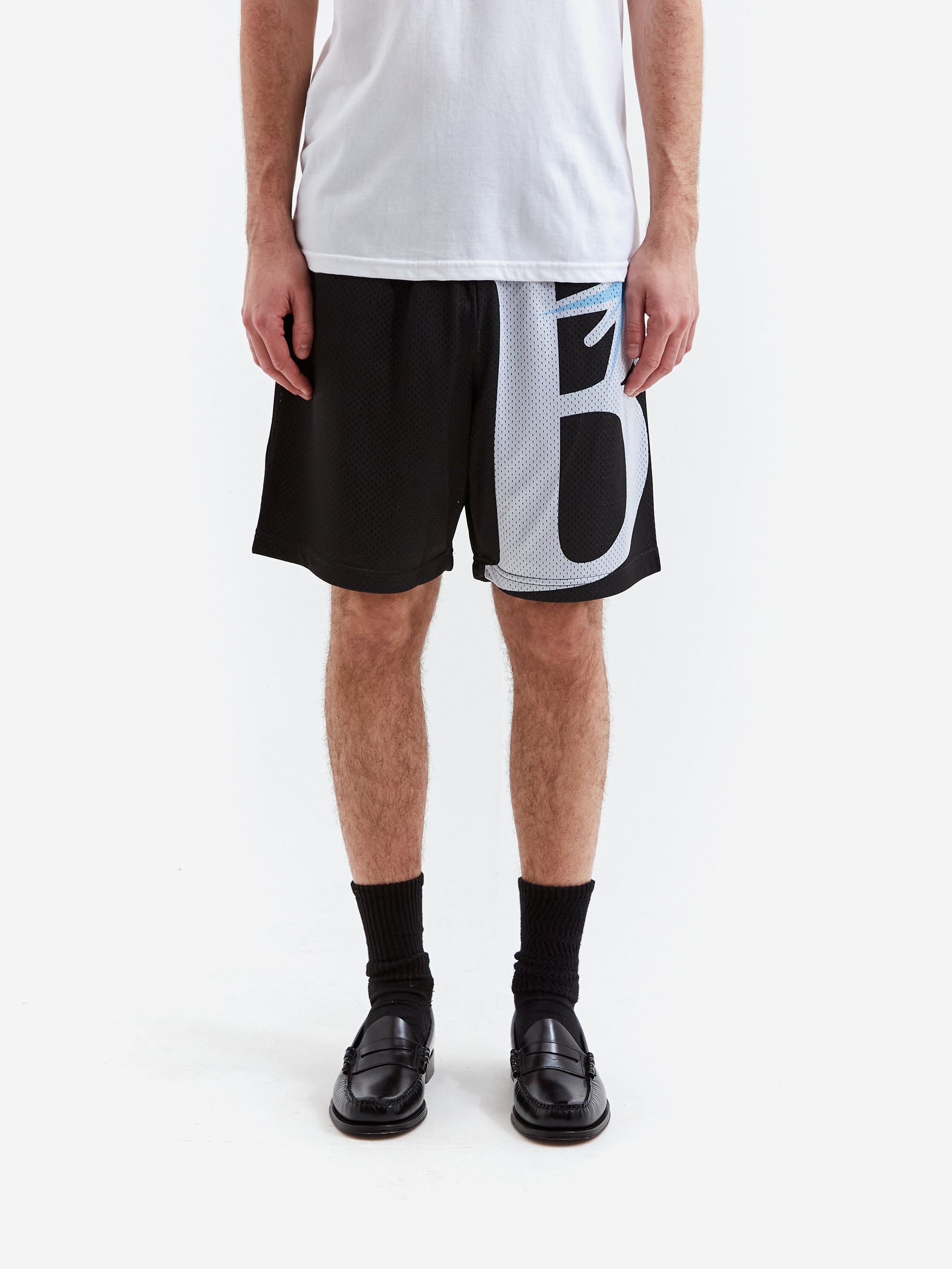 Bott B Logo Mesh Short(BLACK)