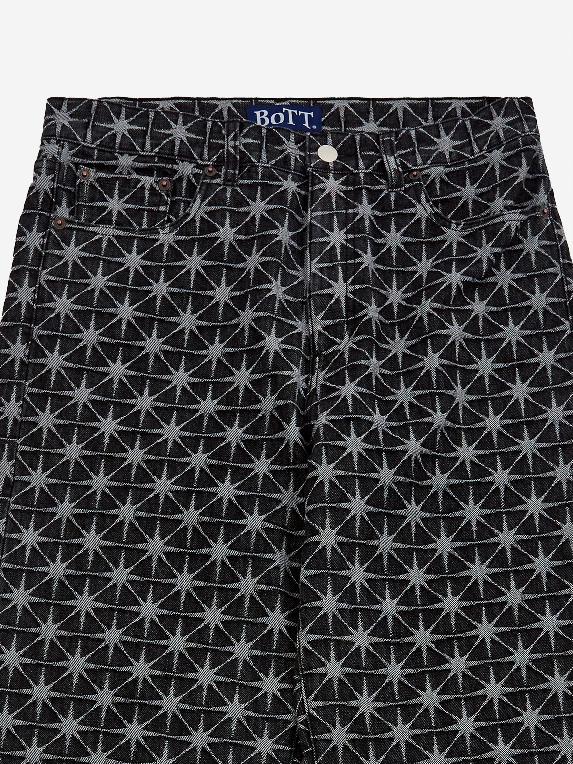 BoTT Sparkle Monogram Jean - Washed Black – Goodhood