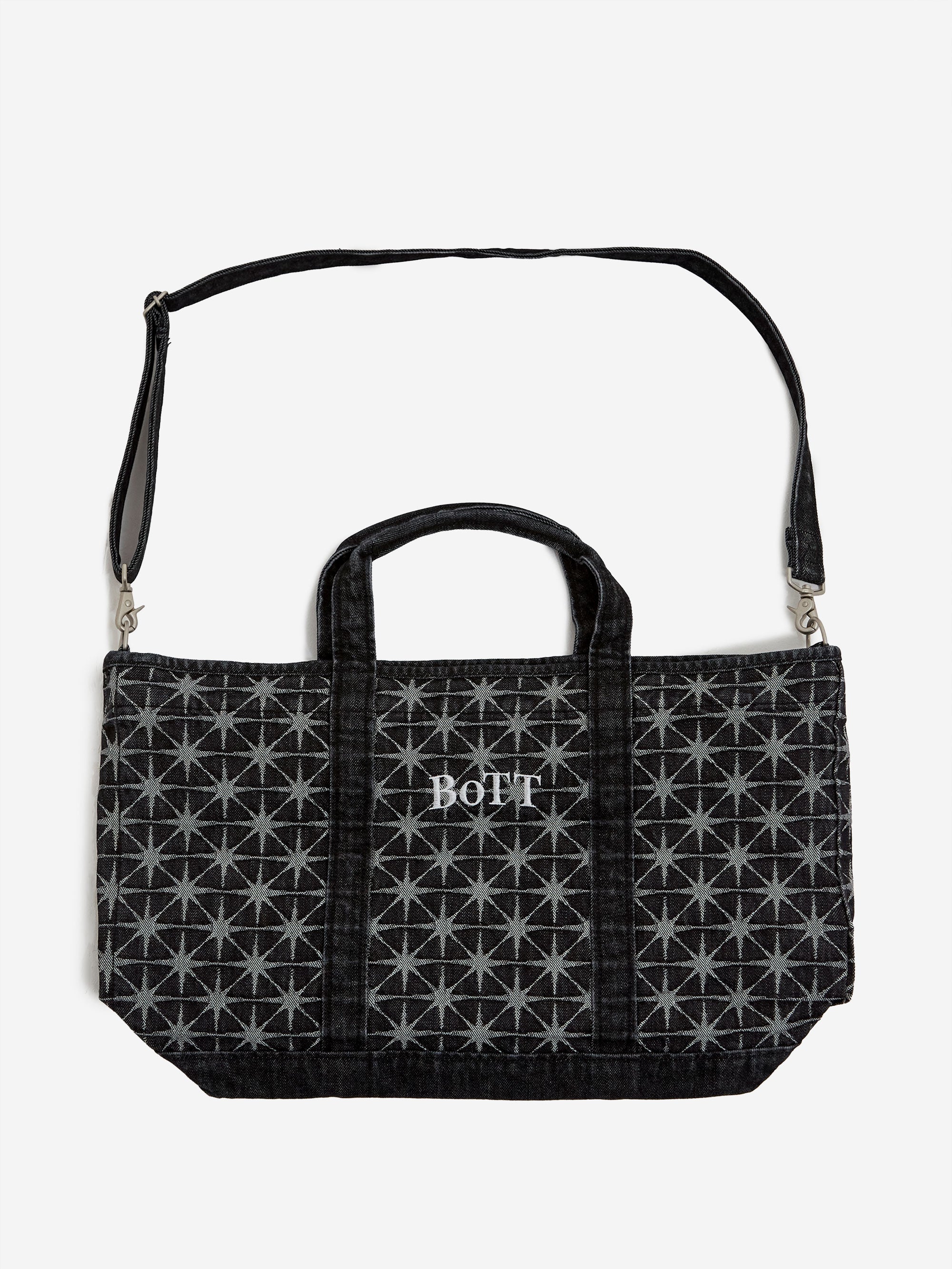 バッグ BOTT SPARKLE MONOGRAM DENIM TOTEBAG Sparkle Monogram Denim Totebag | BOTT(ボット) / バッグ