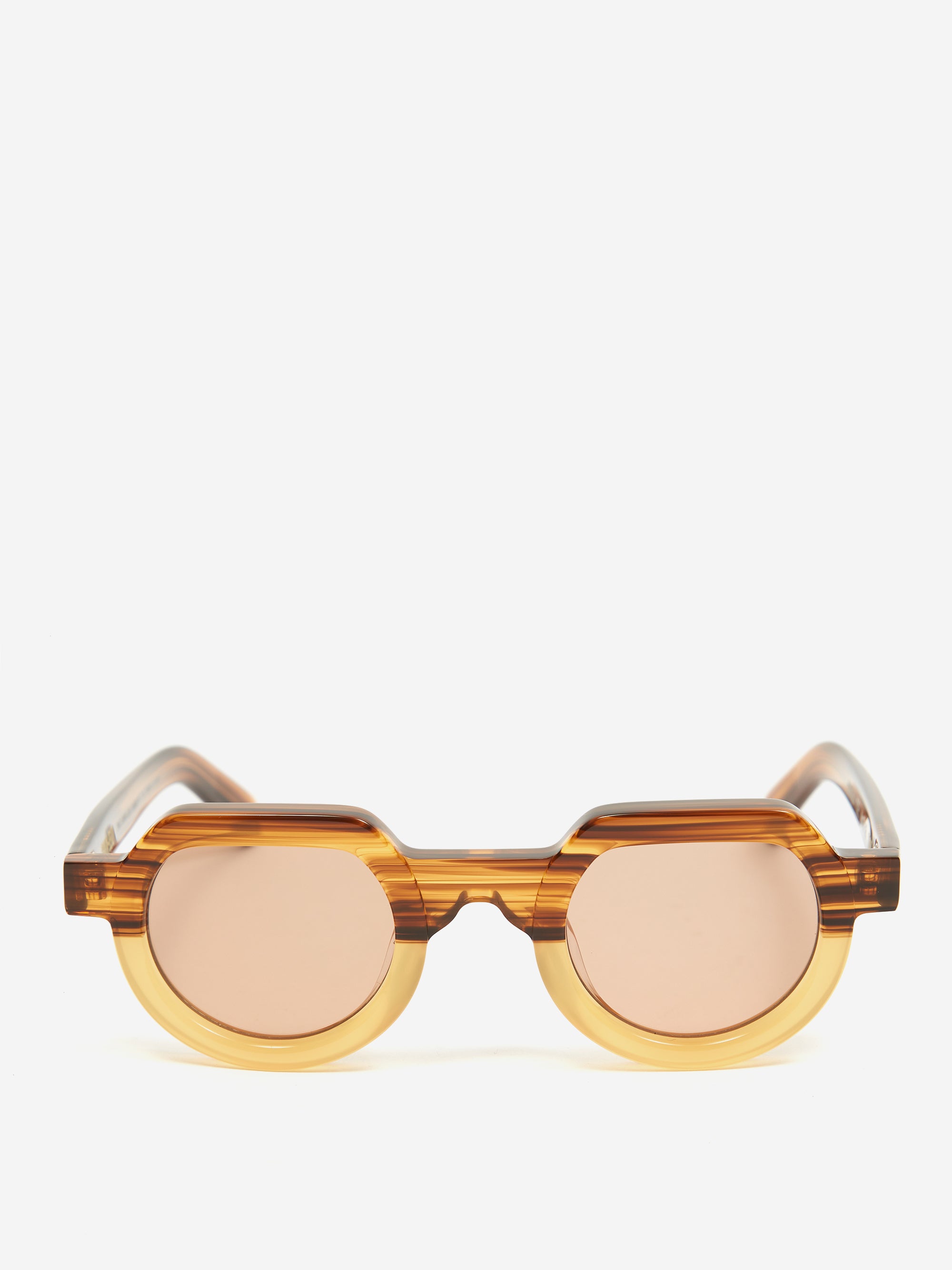 Brain Dead Tani Eye Protection - Orange Tortoise/ Brown Lens
