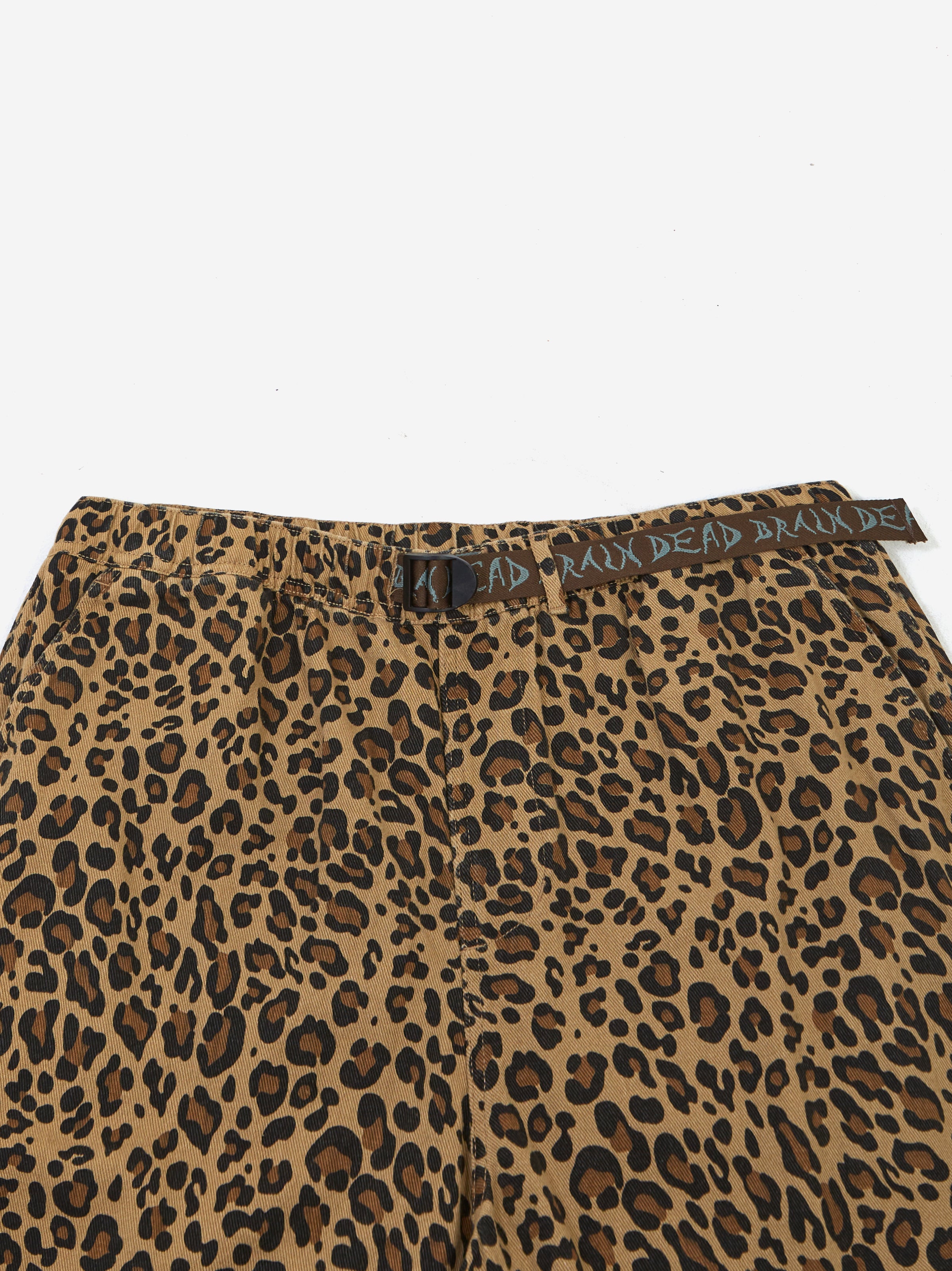 Brain Dead Twill Climber Short - Leopard – Goodhood