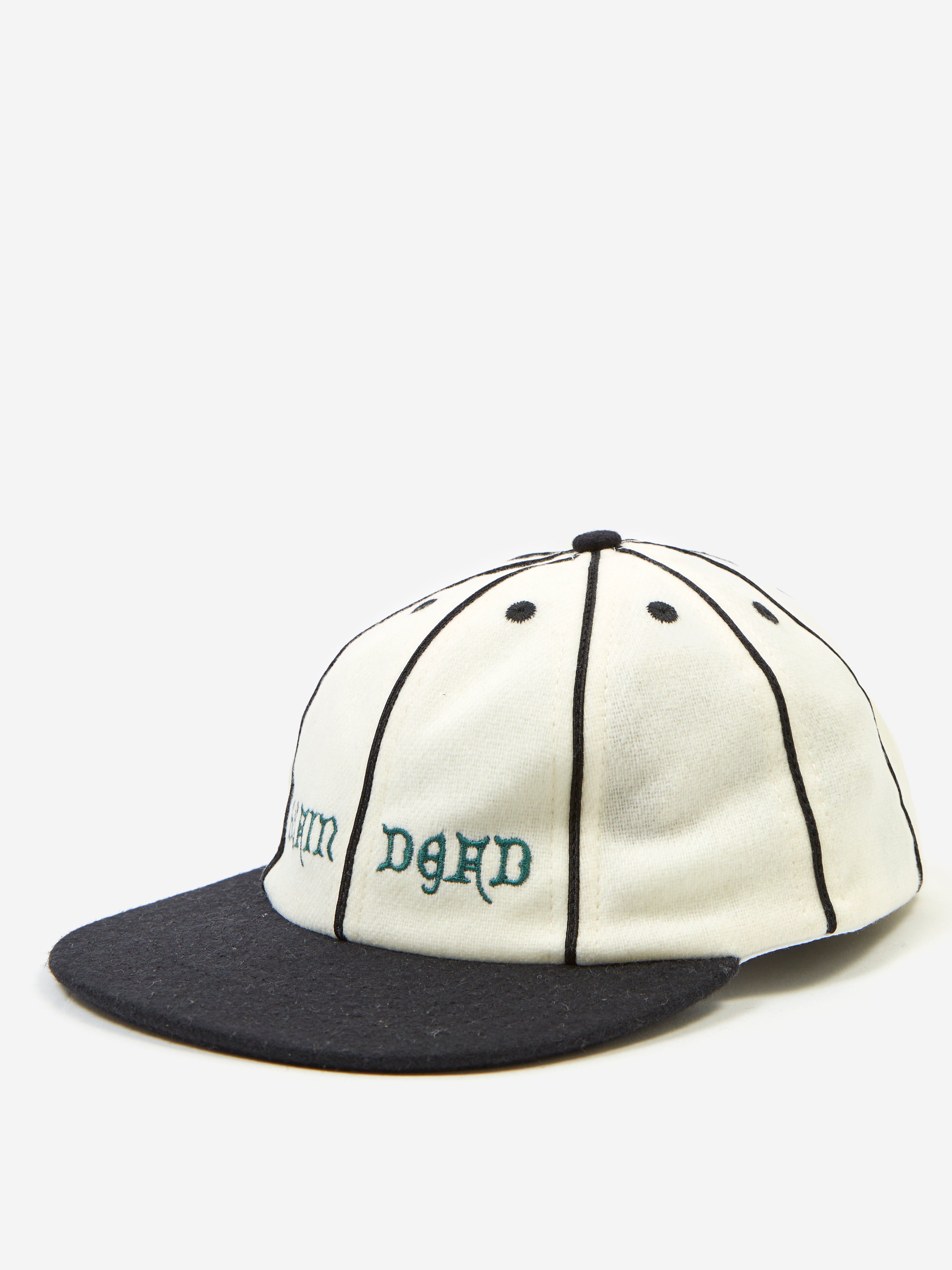帽子 BRAIN DEAD WOOL FLANNEL 8 PANEL HAT Brain Dead Wool Flannel 8 Panel Hat - Natural – Goodhood