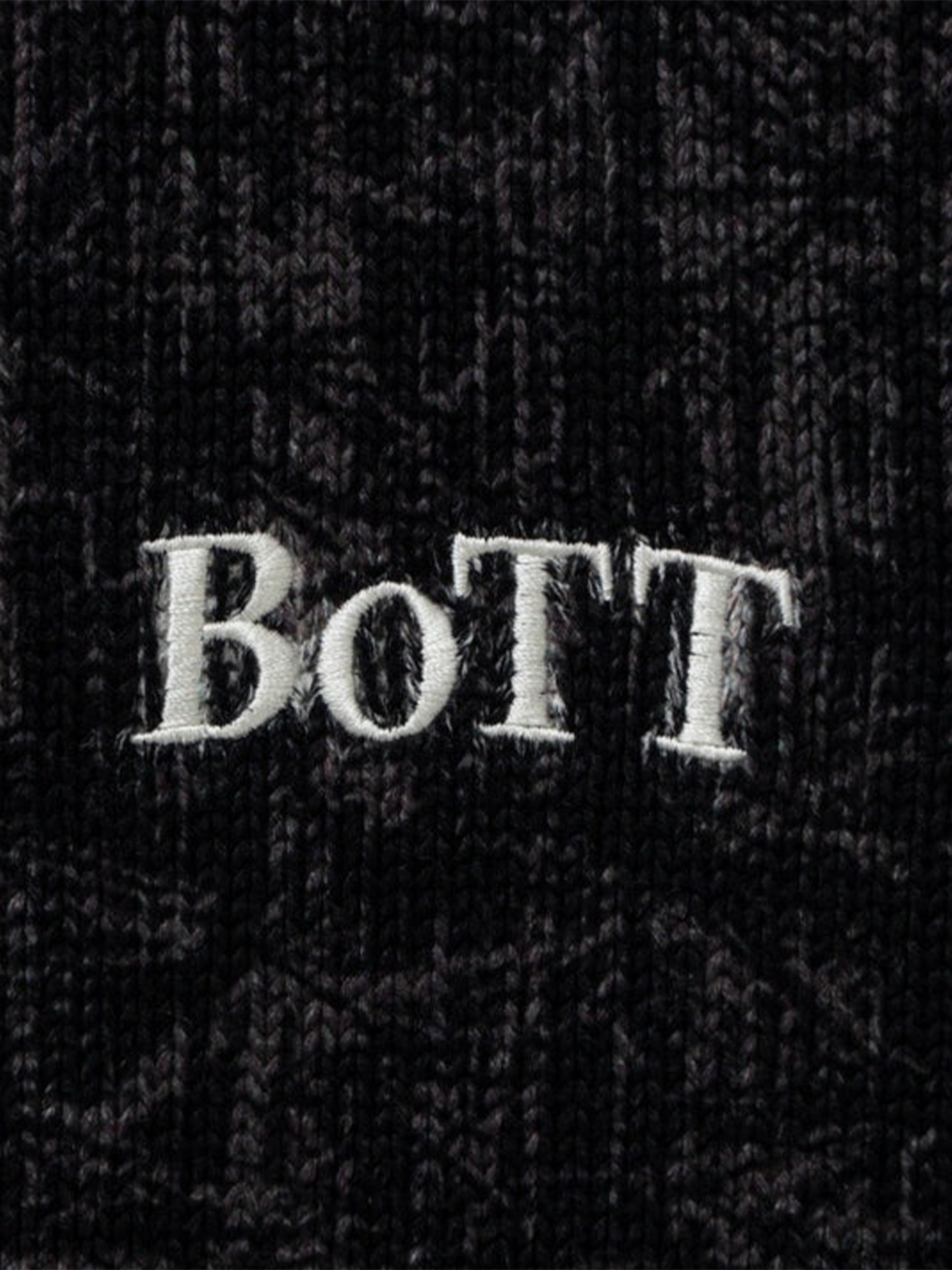 BoTT Bamboo Camo Printed Sweater - Black – Goodhood