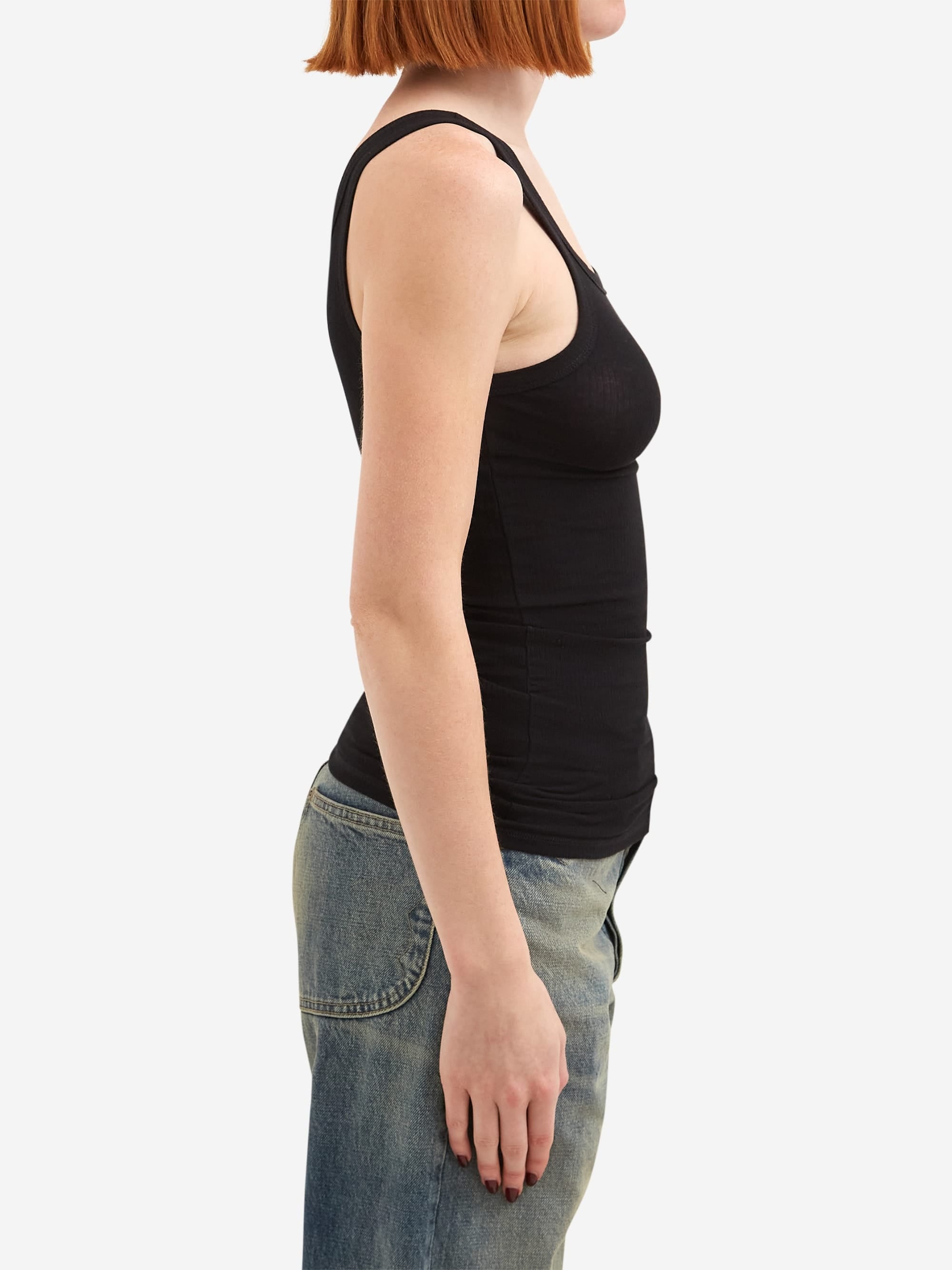 Baserange Heart Tank - Black – Goodhood