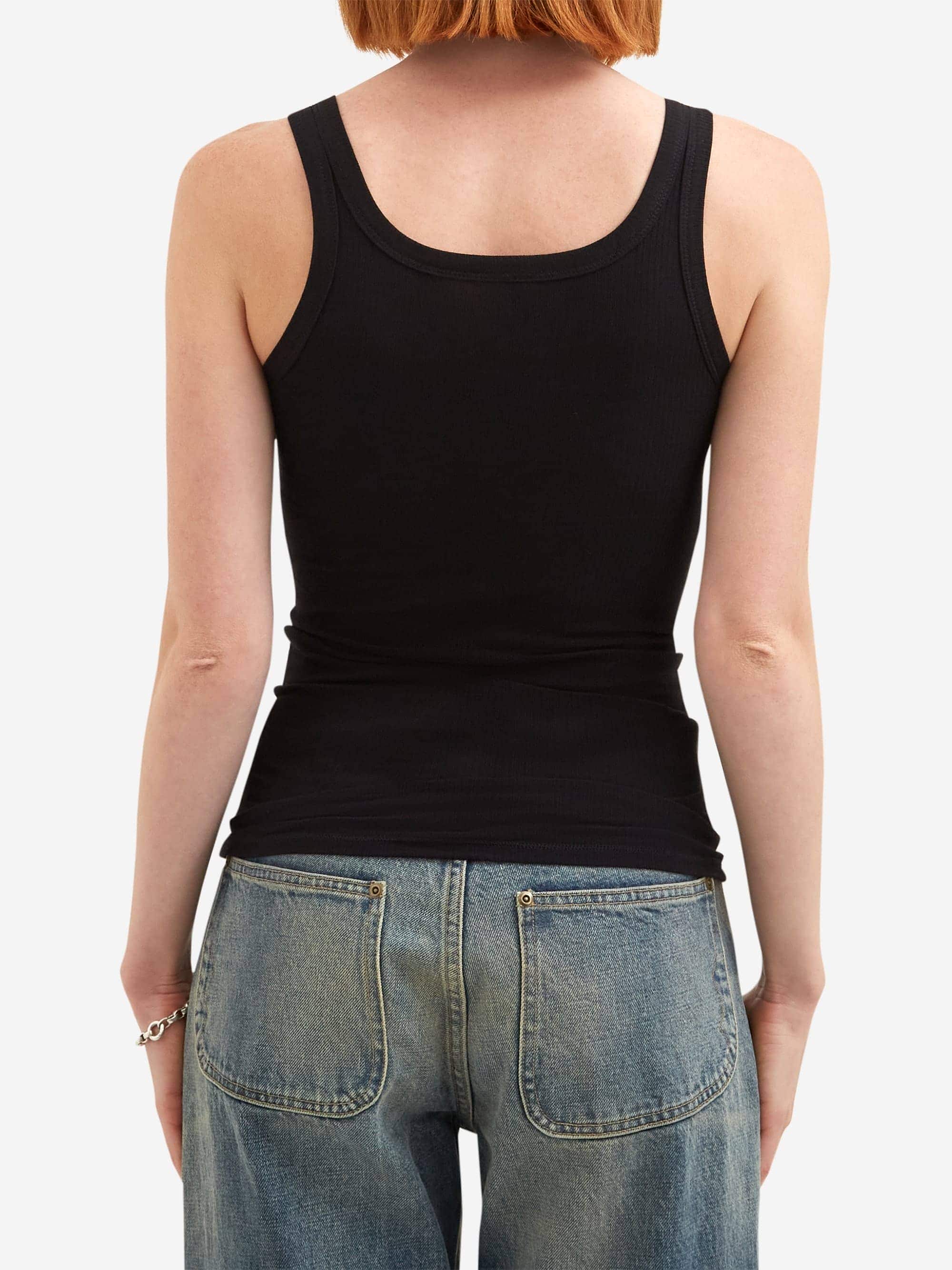 Baserange Heart Tank - Black – Goodhood