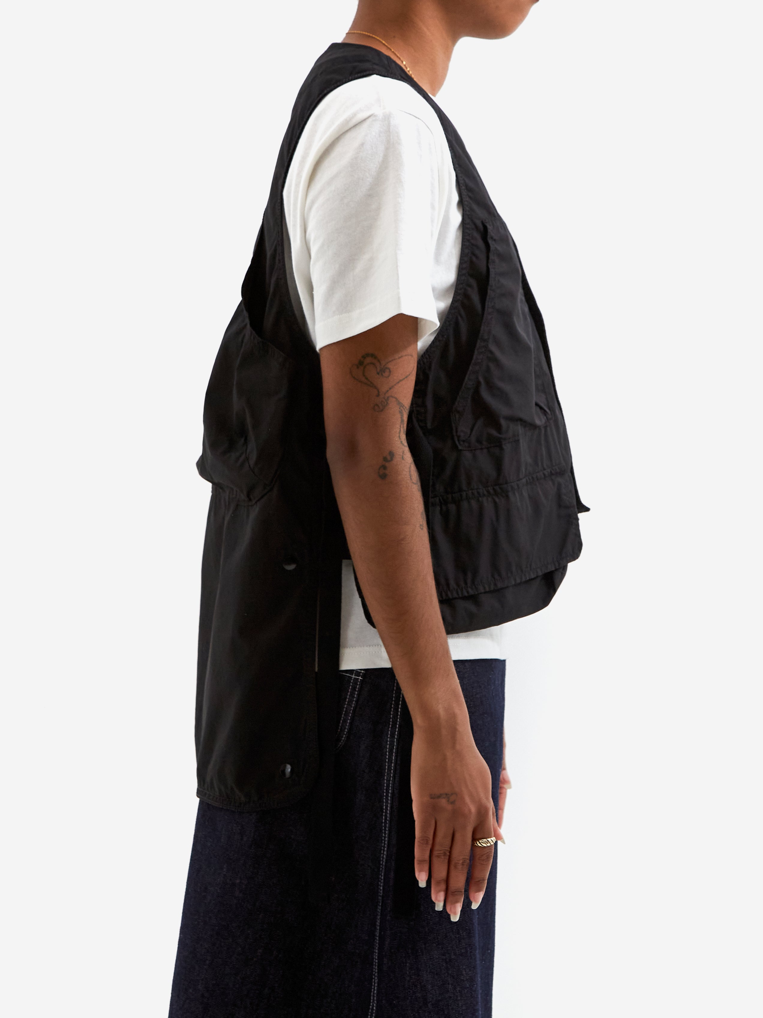 Beams Boy Fishing Vest - Black – Goodhood