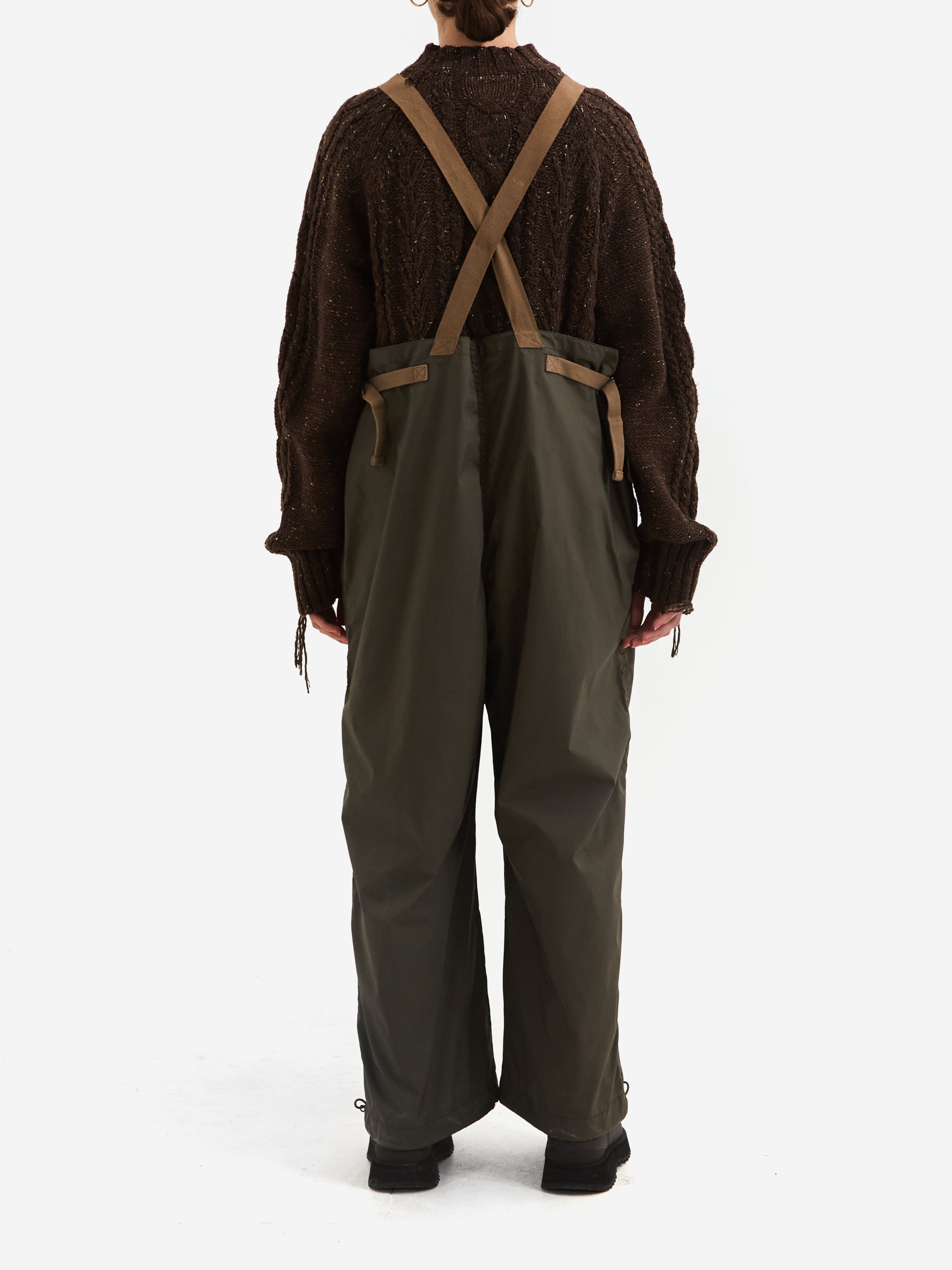 Peacock Emb Overalls