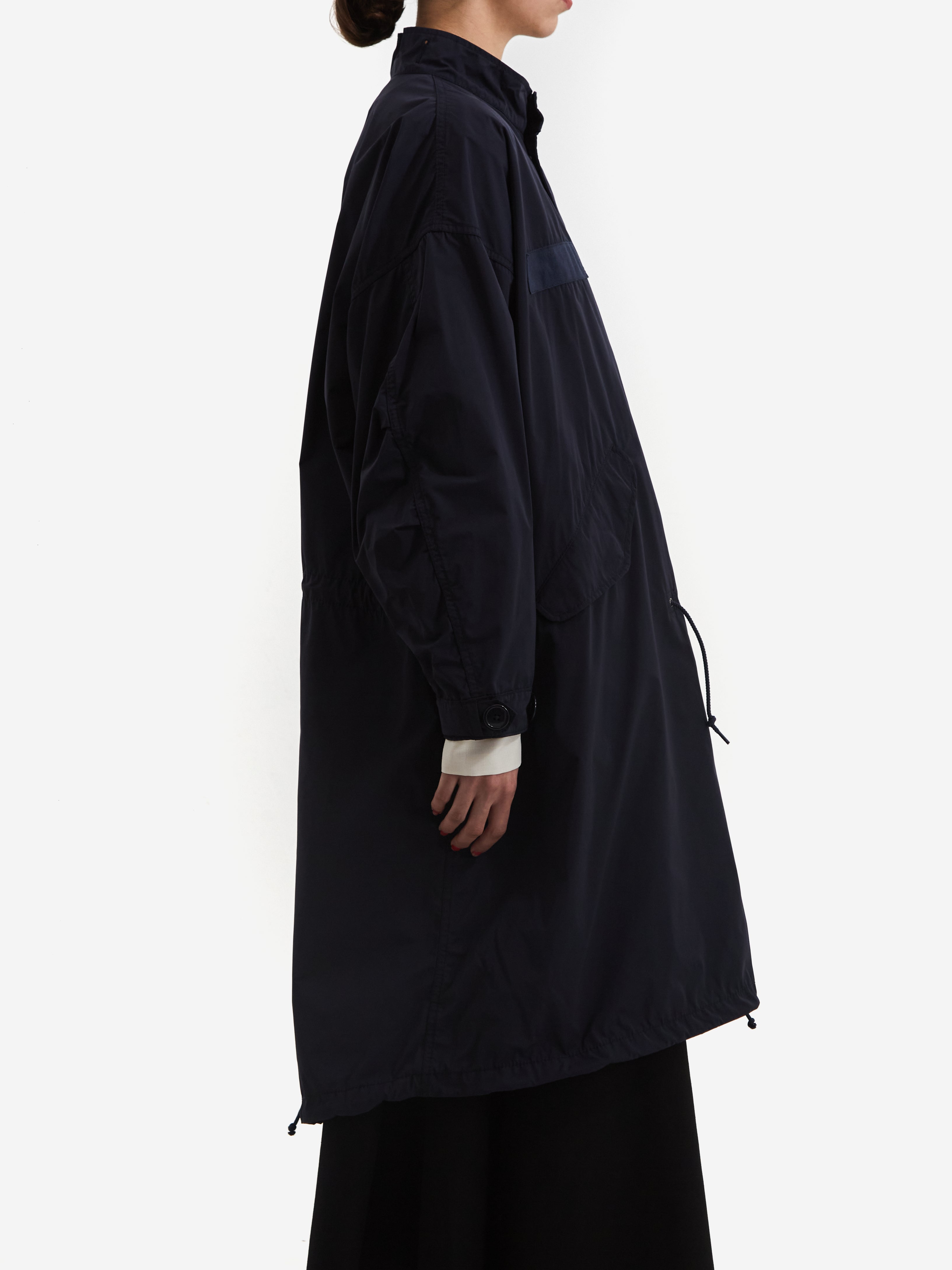 Beams Boy SOLOTEX M-65 Coat - Navy – Goodhood