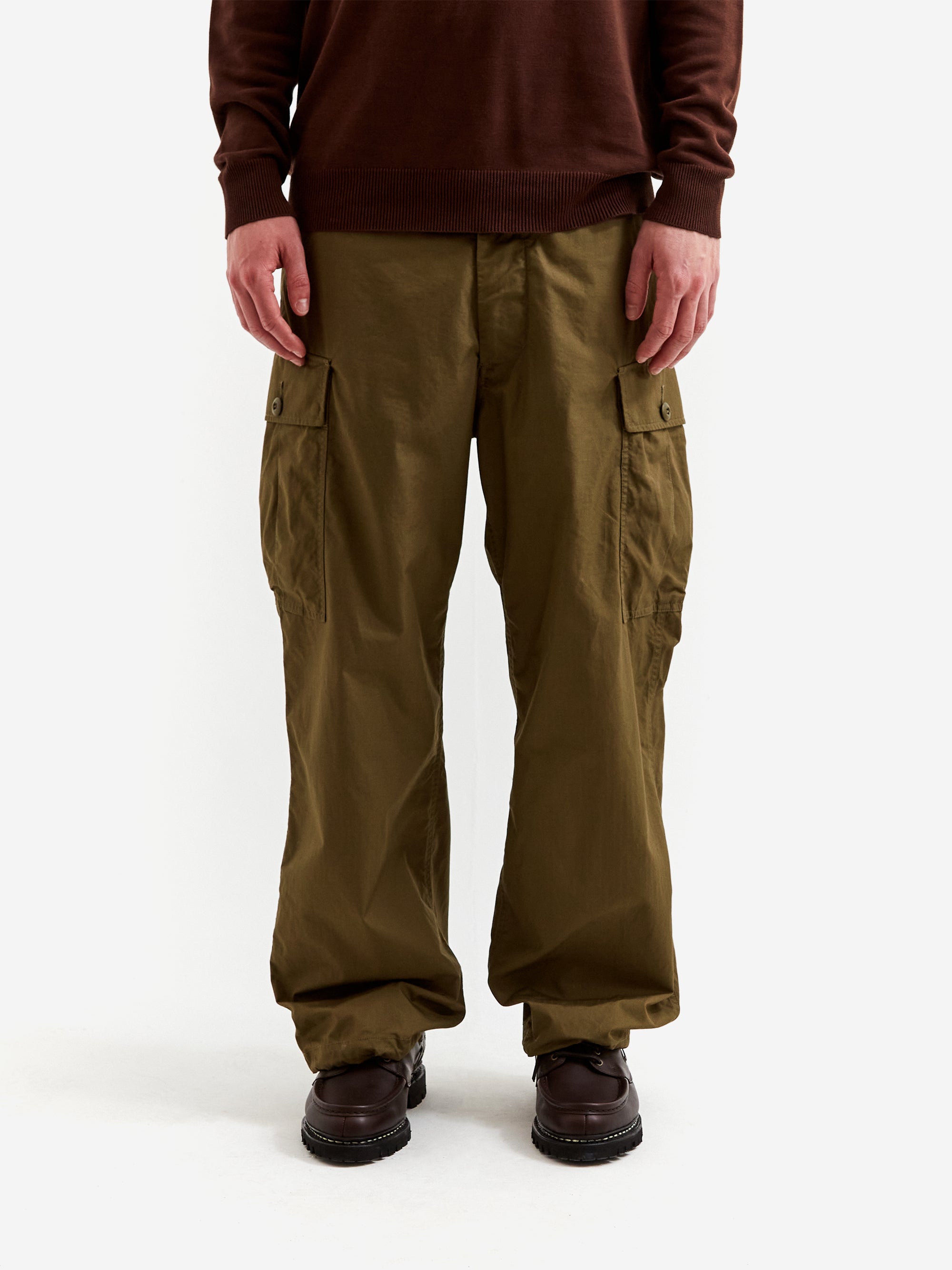 Beams Plus Mil 6 Pocket 80/3 Ripstop Trousers - Olive – Goodhood