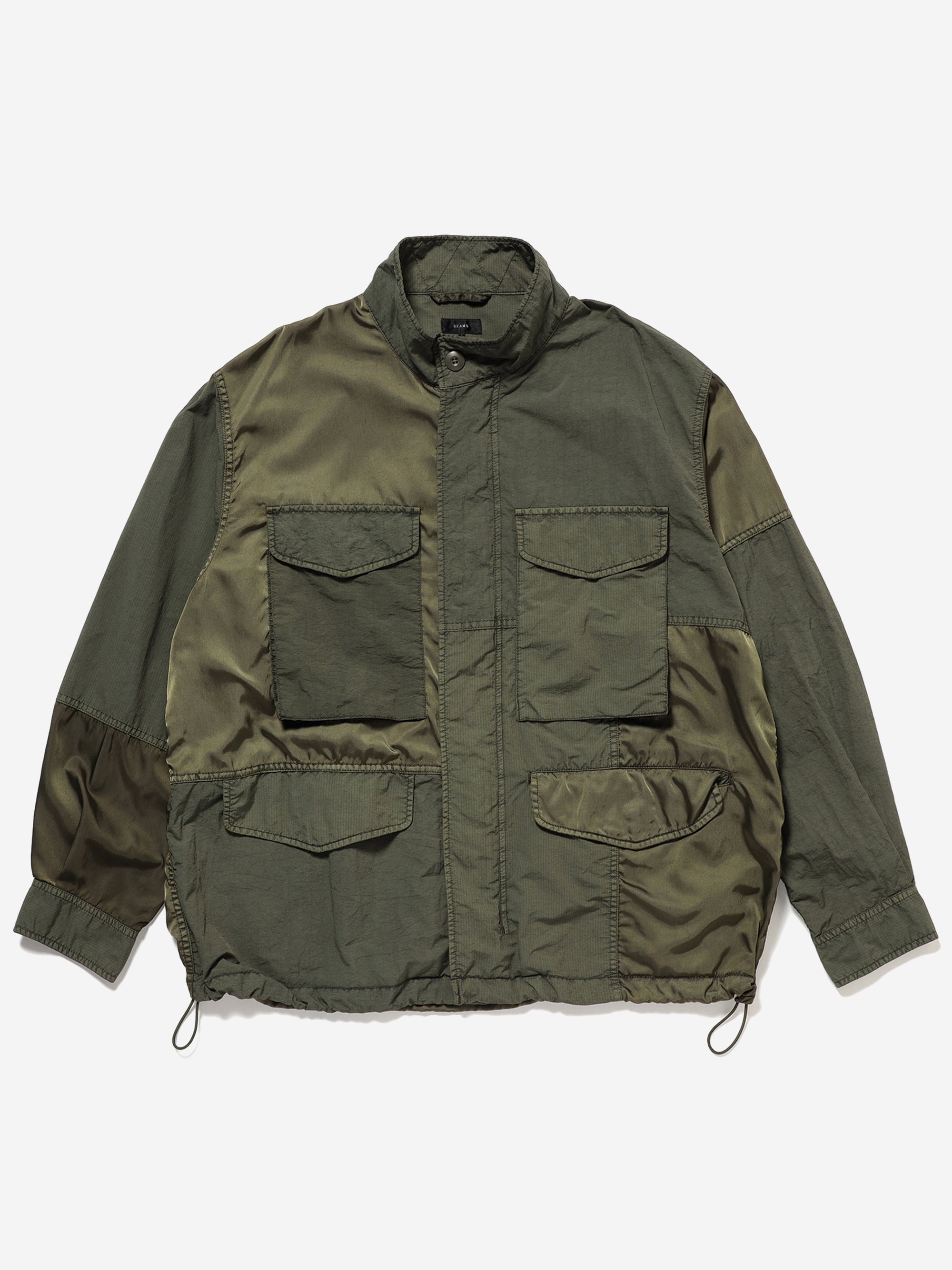Beams 3 Fabric G/D M65 Jacket - Olive – Goodhood