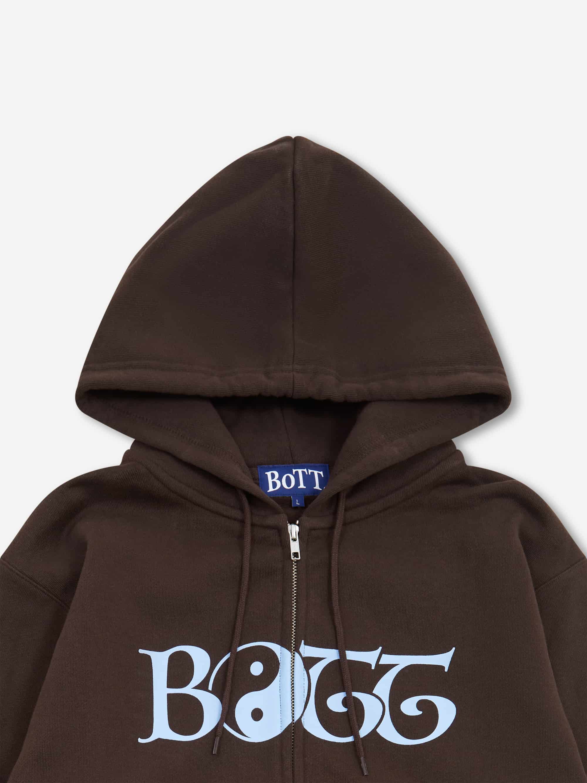 BoTT 2Y Zip Hoodie - Brown – Goodhood