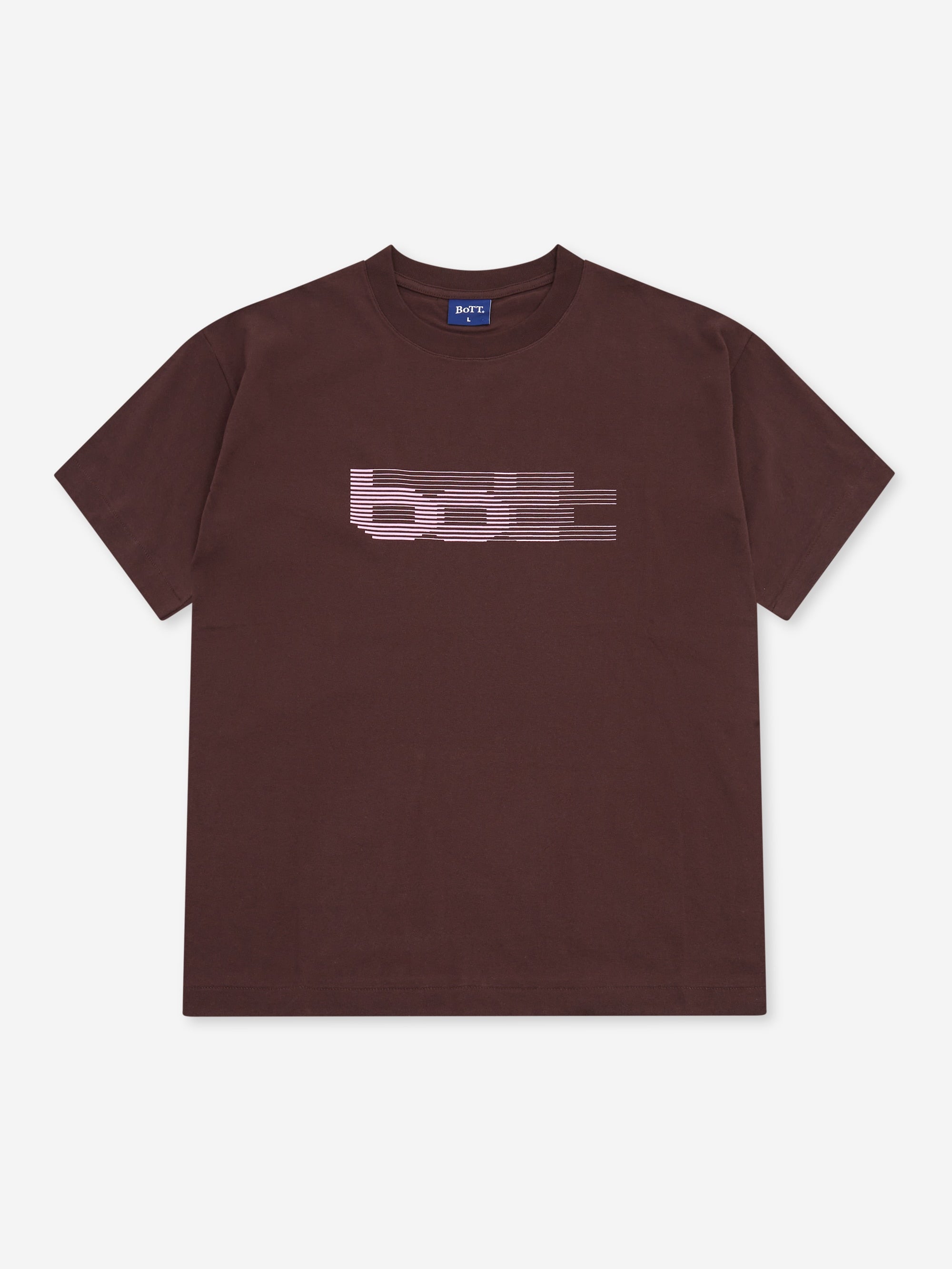 BoTT Blur Tee BROWN ボット Tシャツ ブラウン M BoTT Blur Tee - Brown – Goodhood