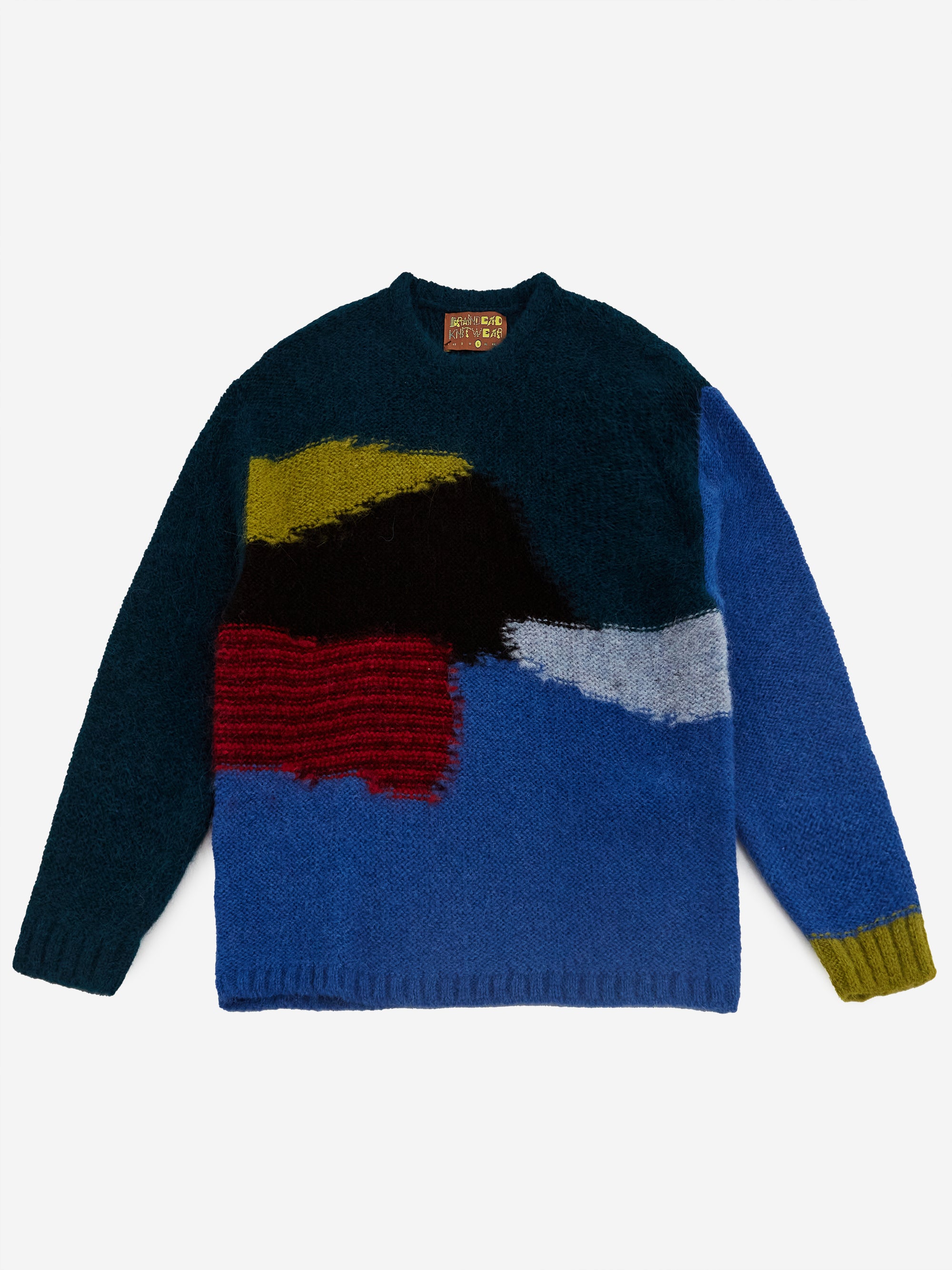 Brain Dead Boxy Knit Sweater - Blue – Goodhood