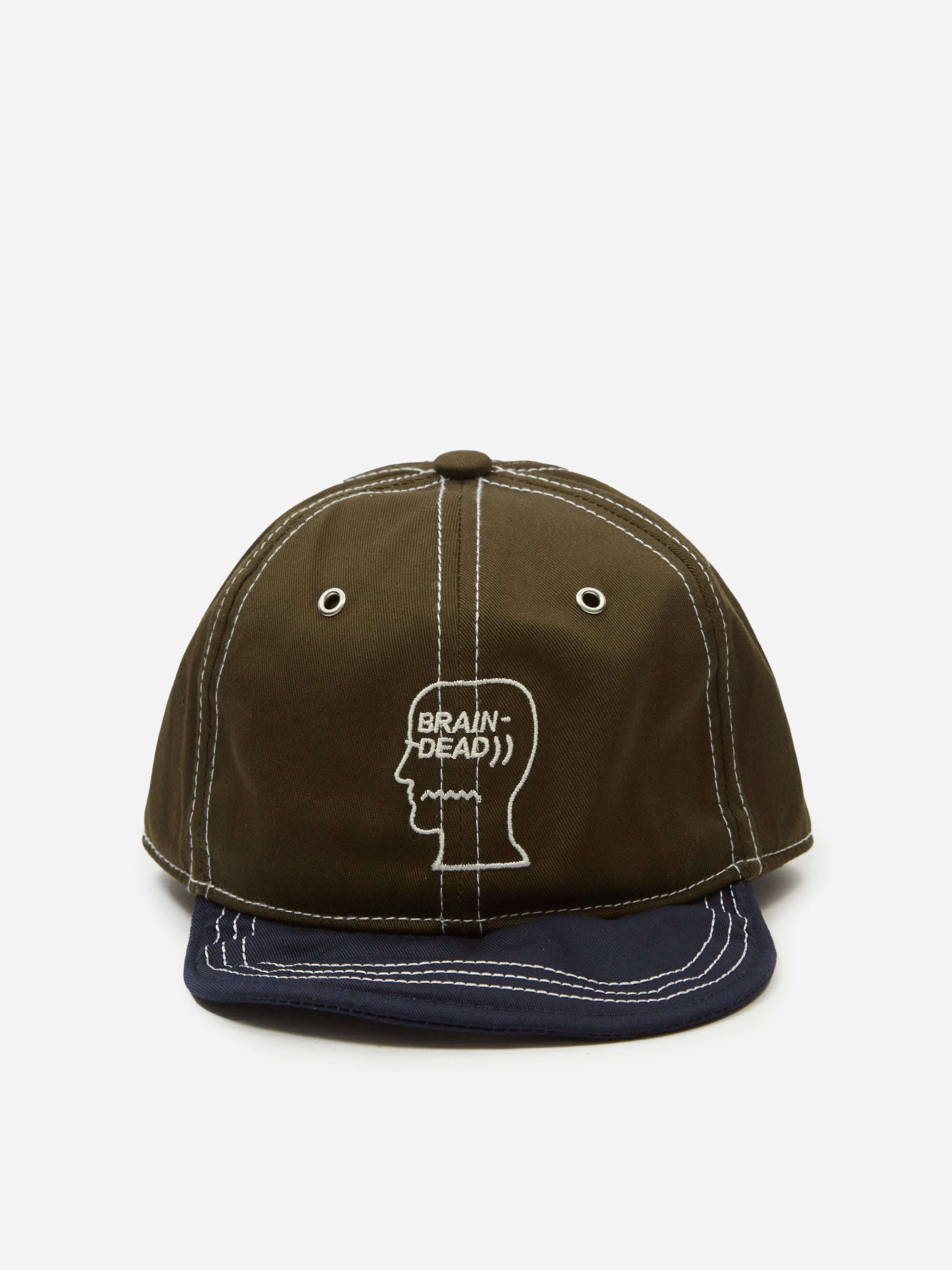 Brain Dead Wire Brim 6 Panel Hat - Forest Green – Goodhood