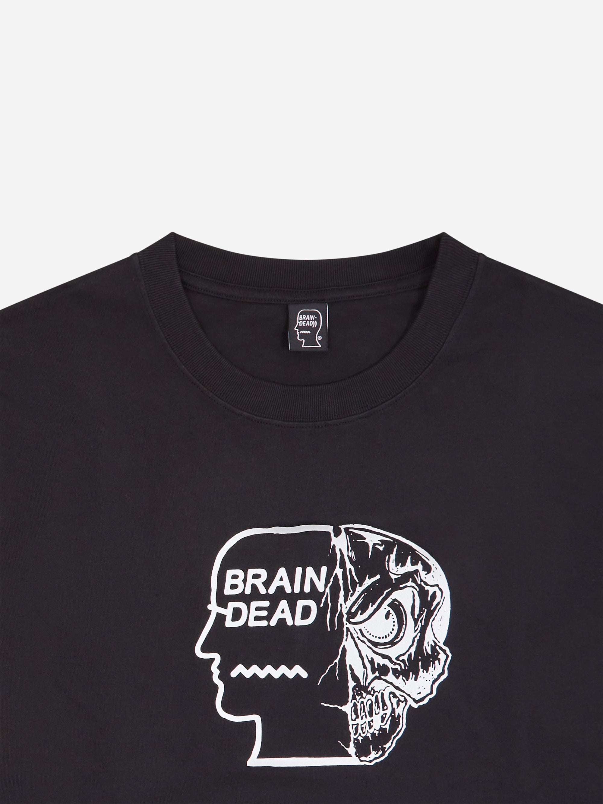 Brain Dead Skull Mech Long Sleeve T-Shirt - Black – Goodhood