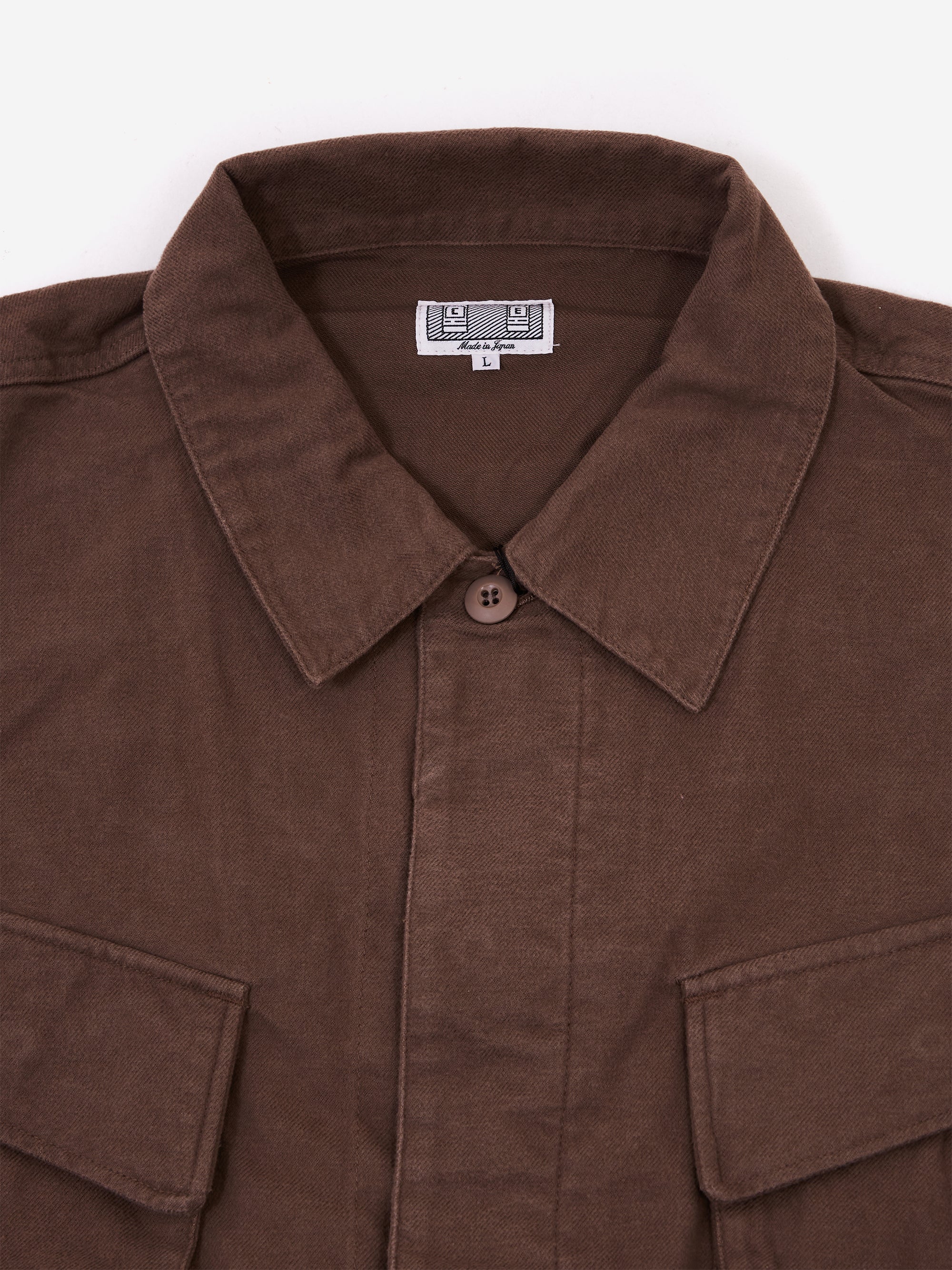 C.E Cav Empt Community Button Jacket - Brown – Goodhood