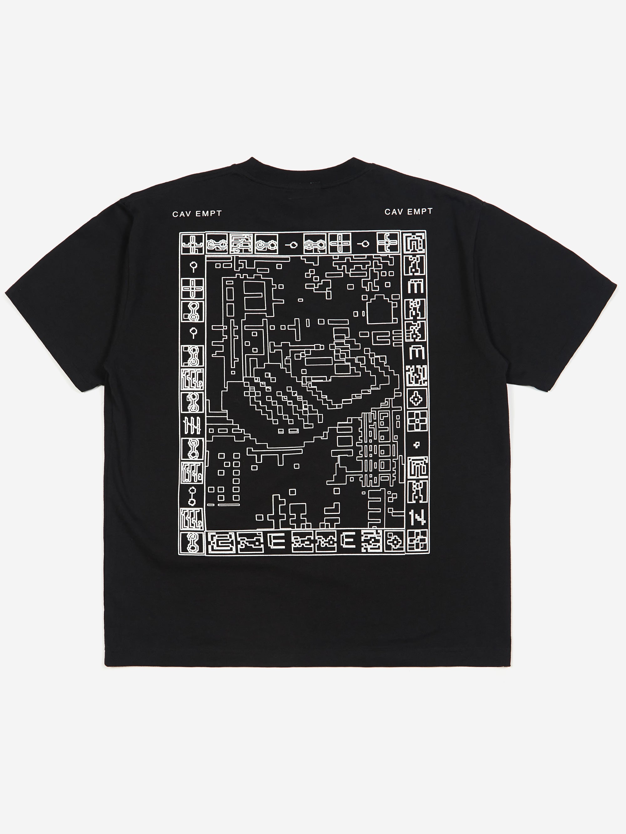 C.E Cav Empt Corrupted Frame T Shirt Black Goodhood