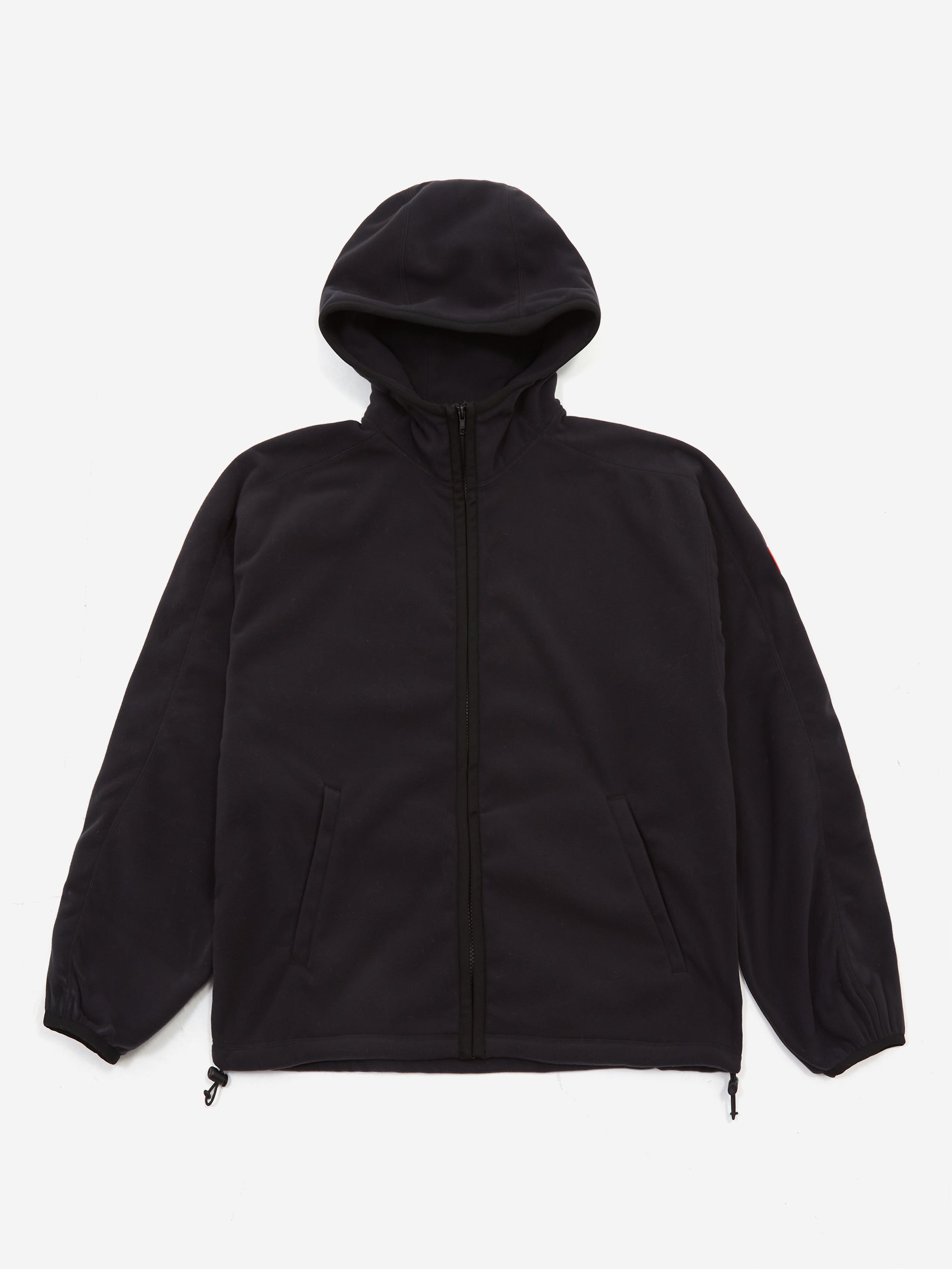 C.E Cav Empt Fleece Zip Hoodie Black Goodhood