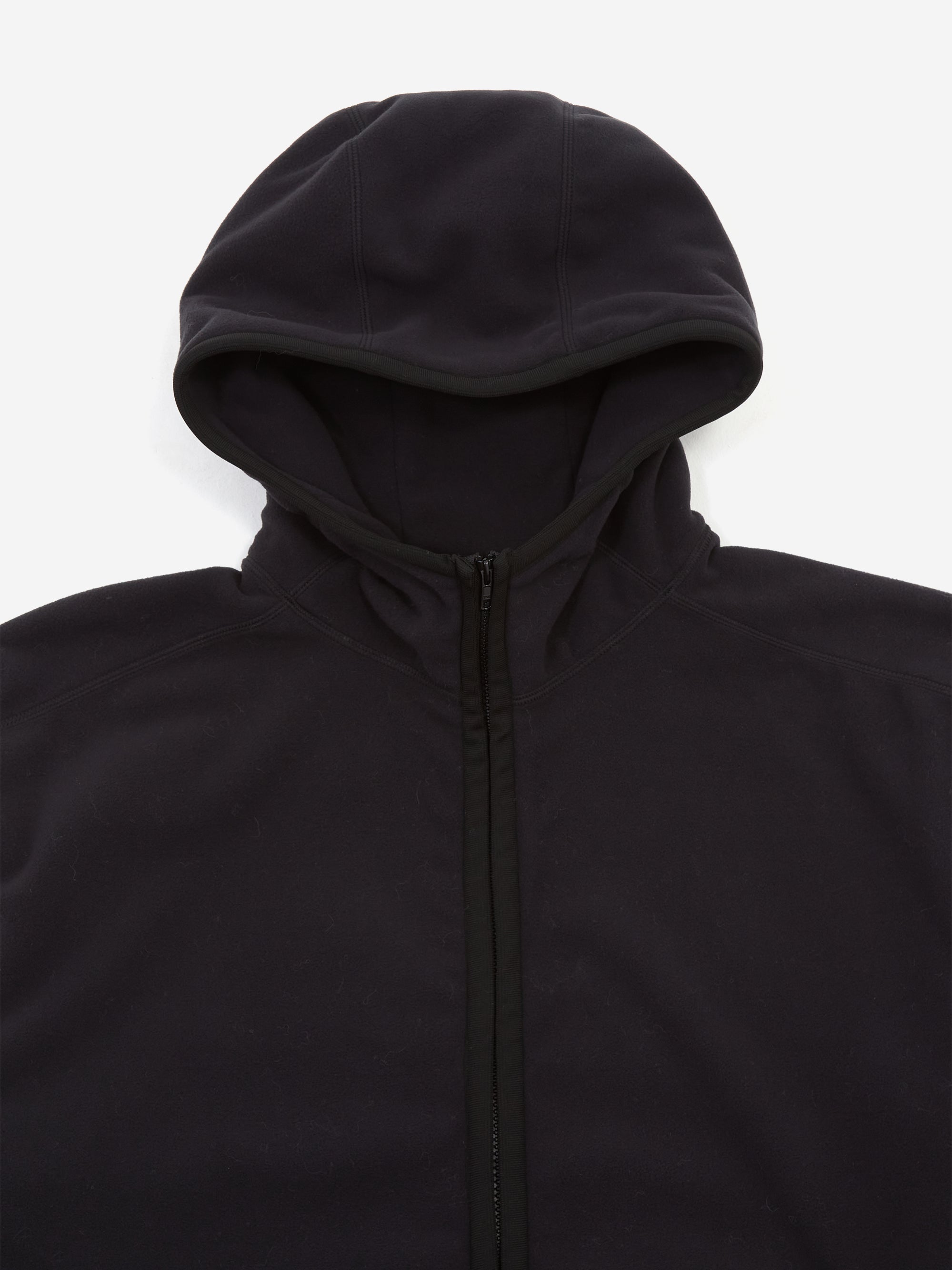 C.E Cav Empt Fleece Zip Hoodie - Black