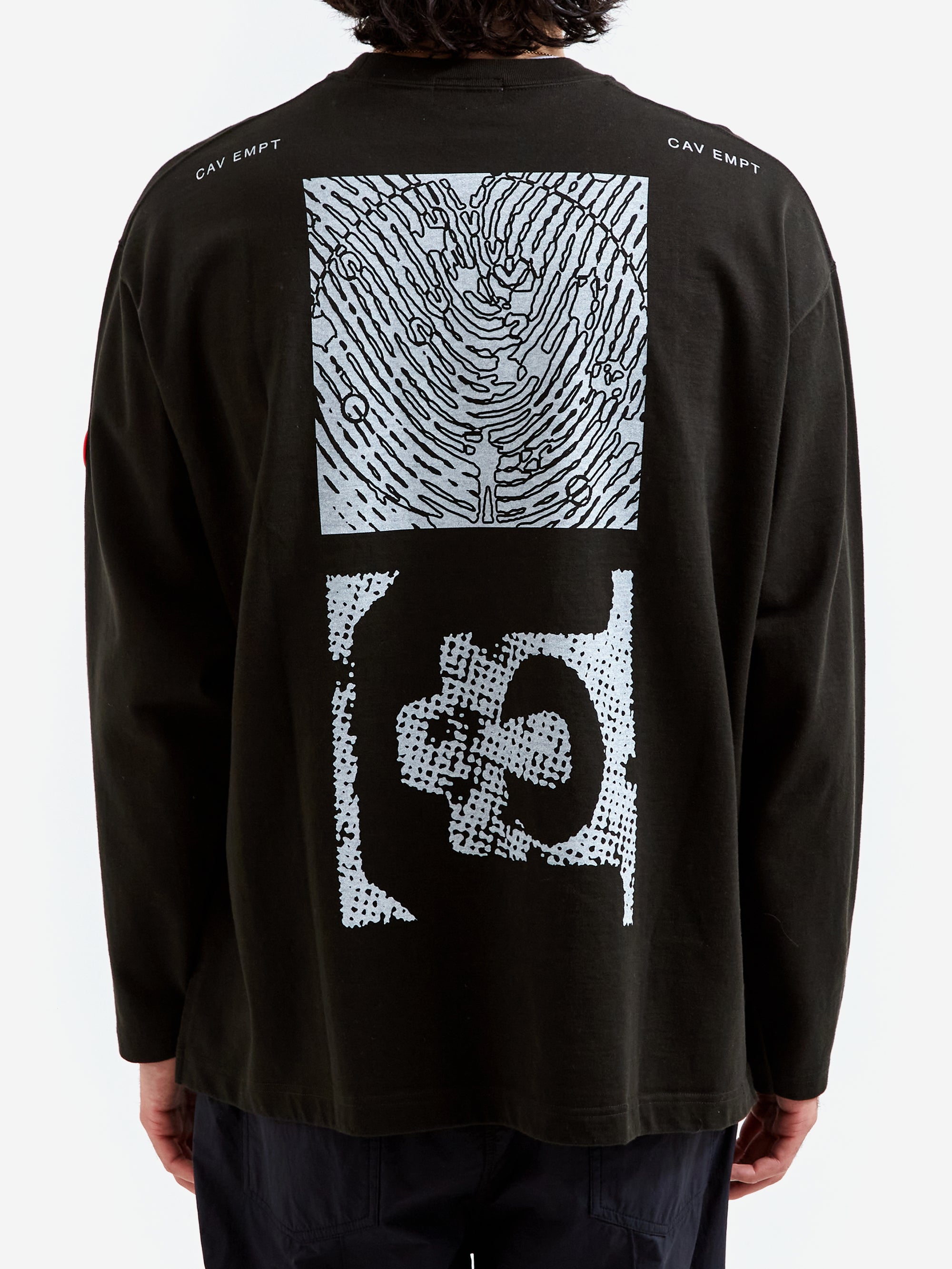 C.E Cav Empt MD Jaunte Heavy Long Sleeve T-Shirt - Black