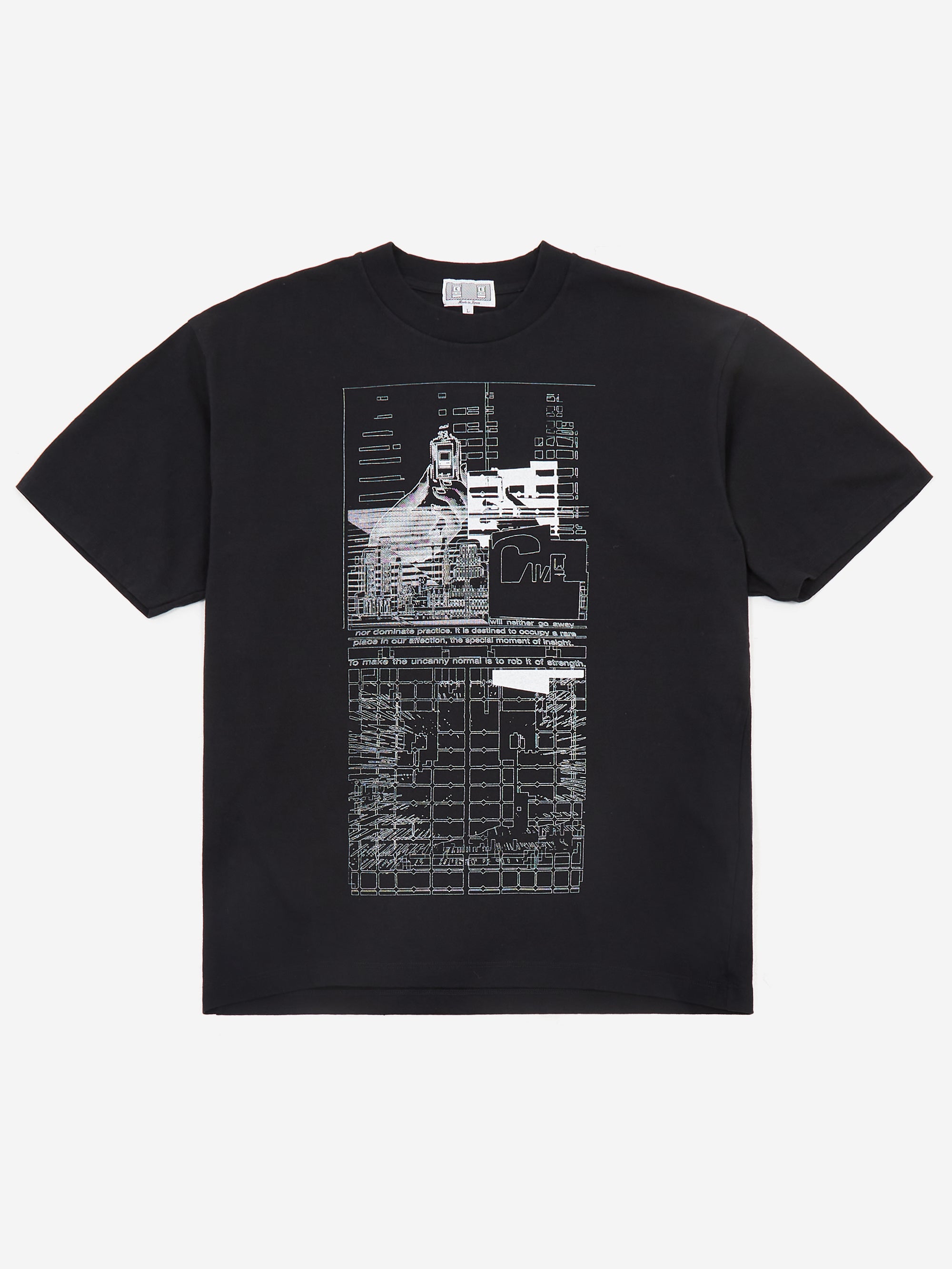 C.E Cav Empt MD Uncanny Normal T Shirt Black Goodhood