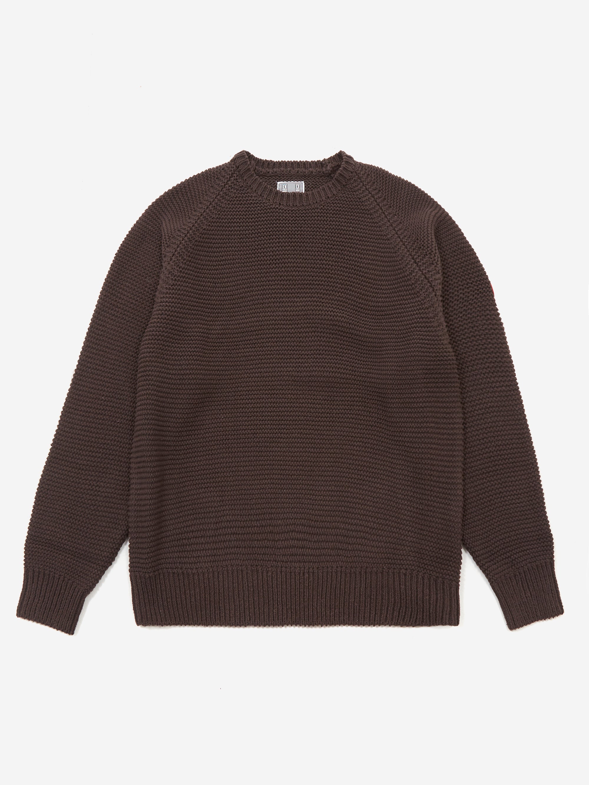 C.E Cav Empt Raglan Sleeve Cotton Knit Grey Goodhood