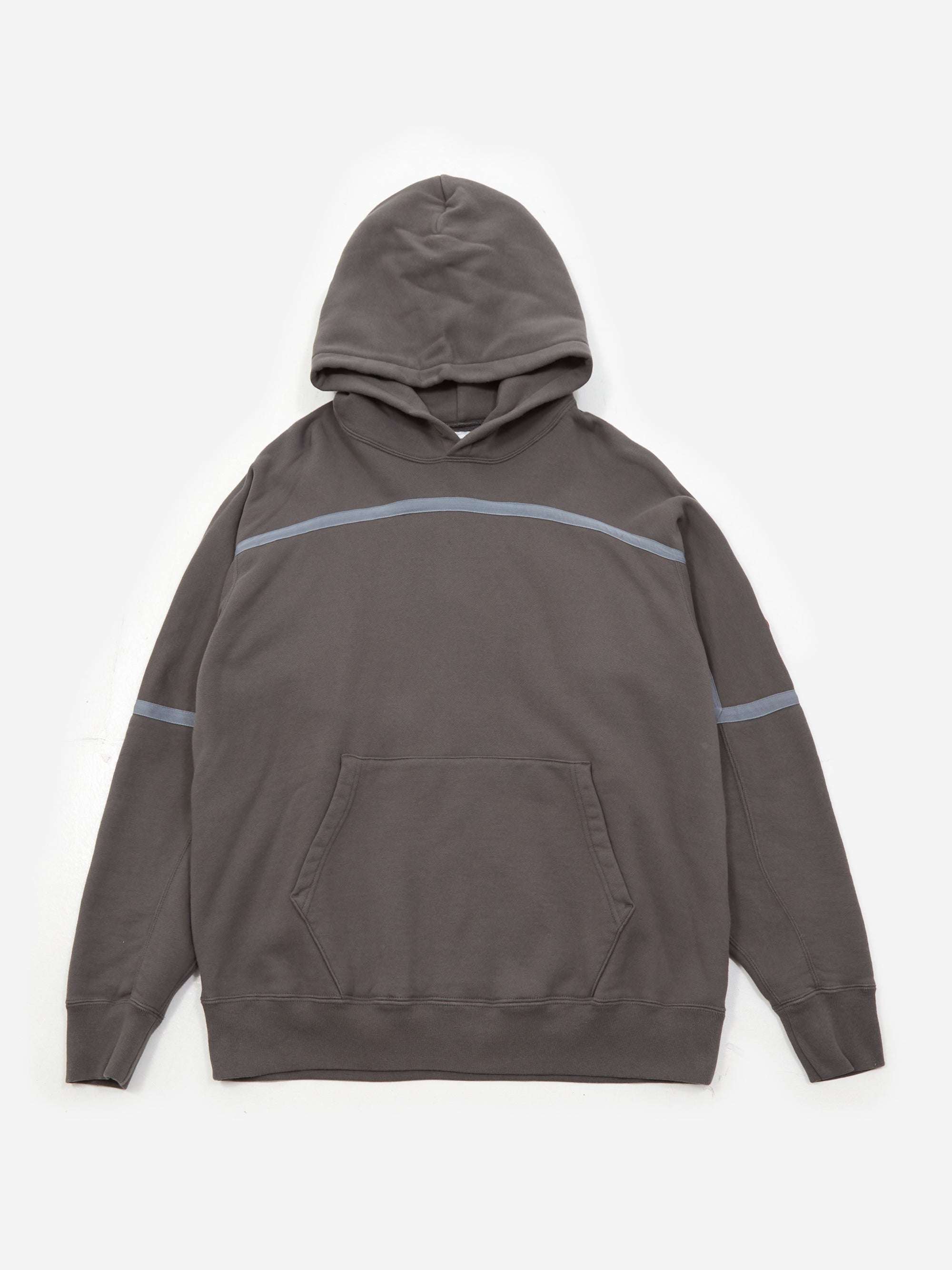 Cav Empt Taped Cut Heavy Hoodie Charcoal – Goodhood