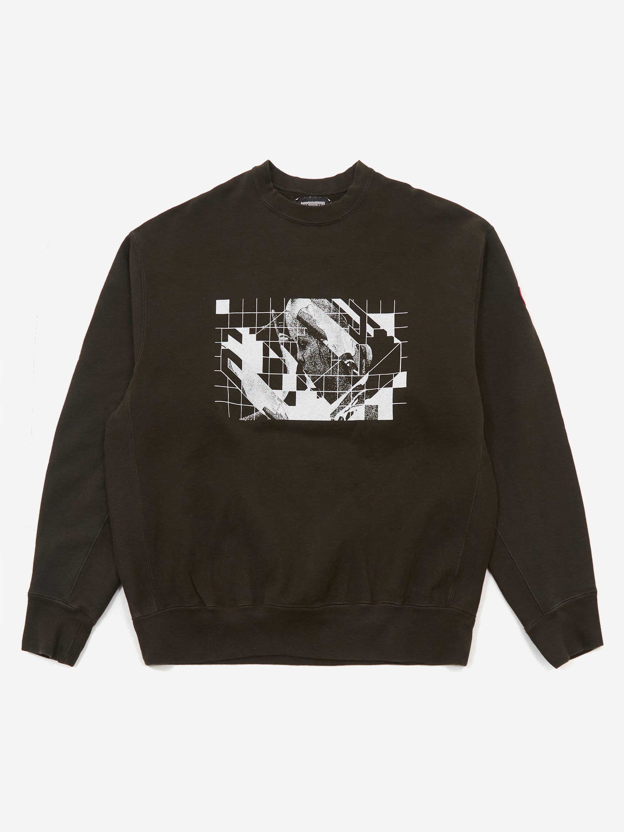 C.E Cav Empt Washed Dimensions Crew Neck Black