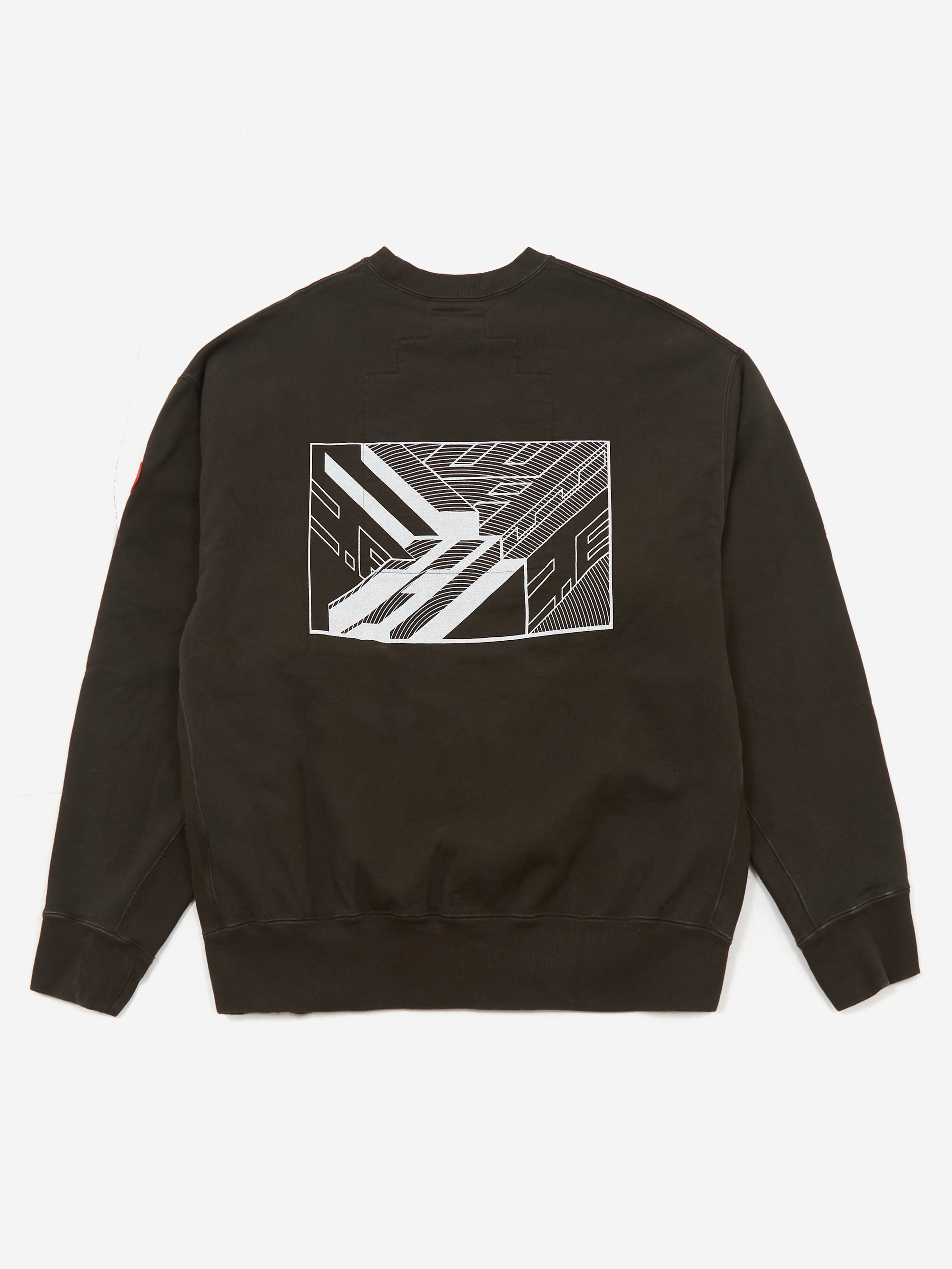 C.E Cav Empt Washed Dimensions Crew Neck Black Goodhood